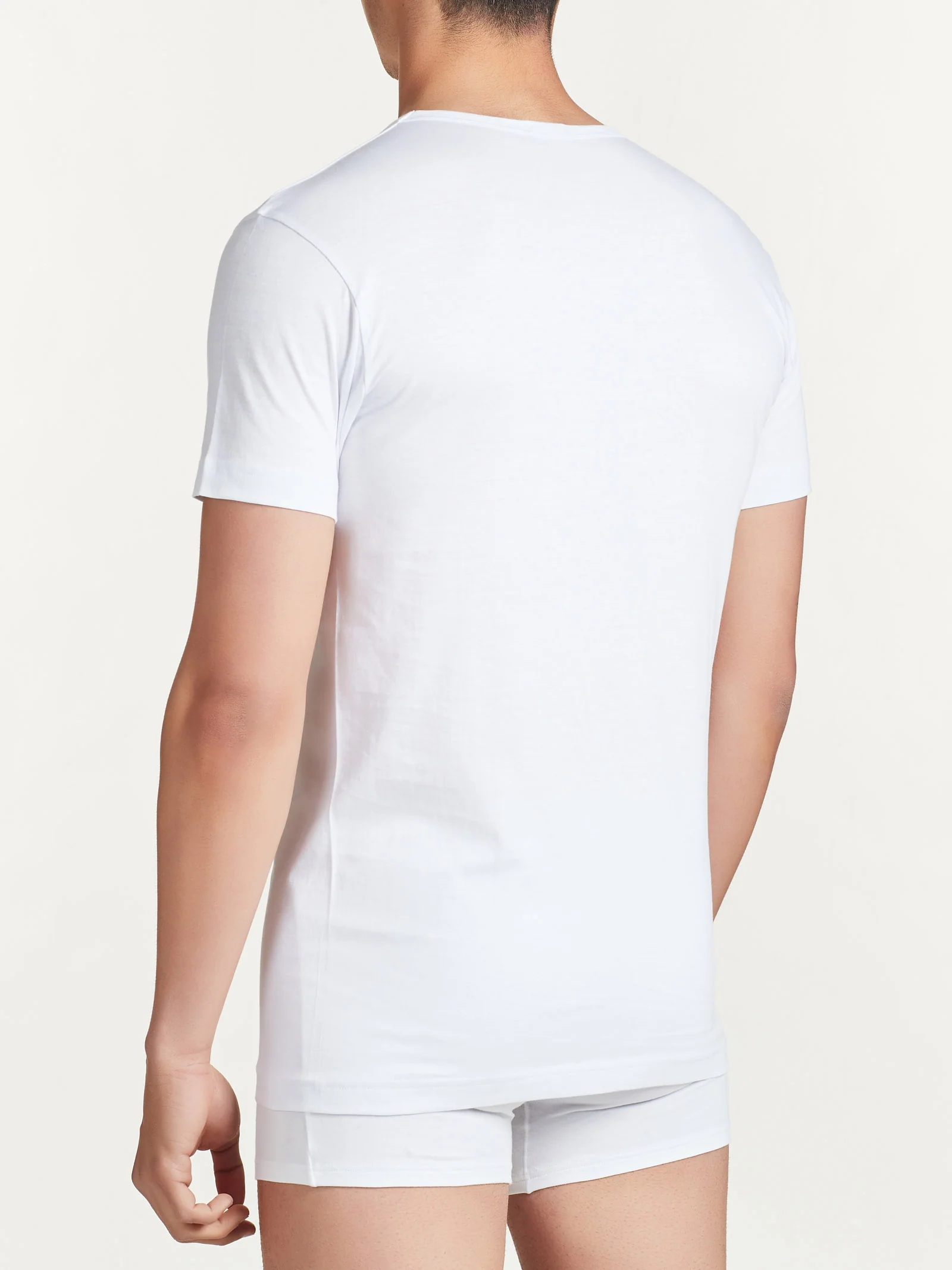 100% Cotton - Maglietta girocollo in cotone - B.co Bipack - Image 3