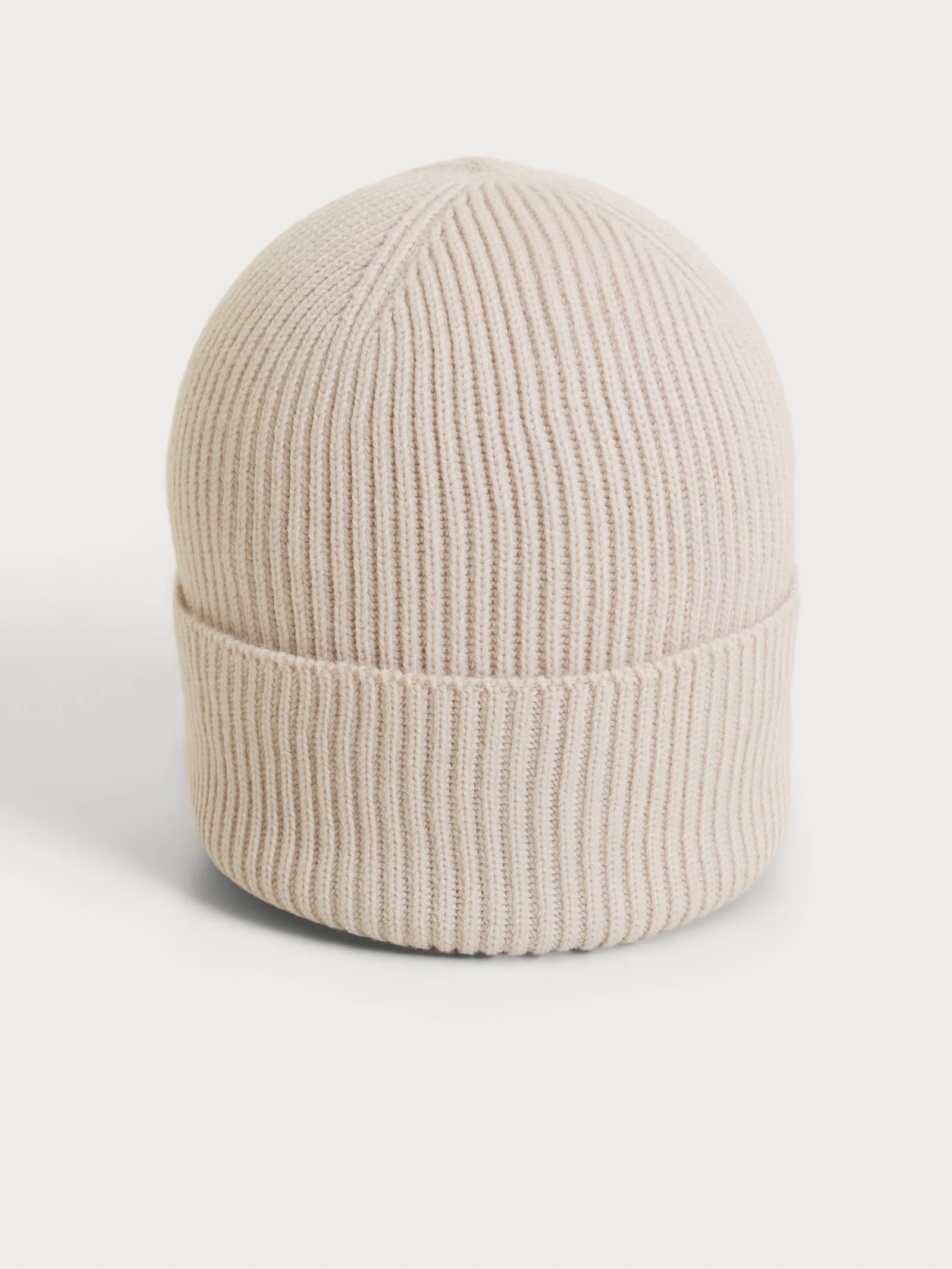 Berretto Unisex in costa inglese in Merino Soft - Champignon