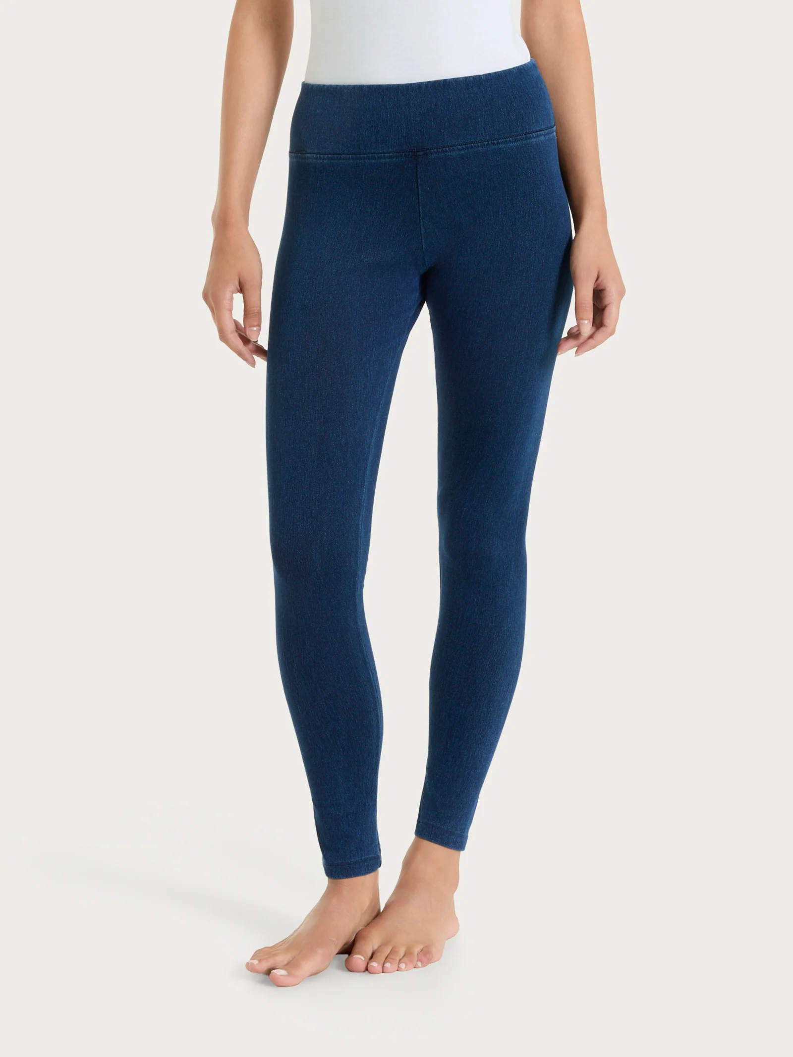 beYOUtiful Homewear – Leggings in maglia denim - Persia