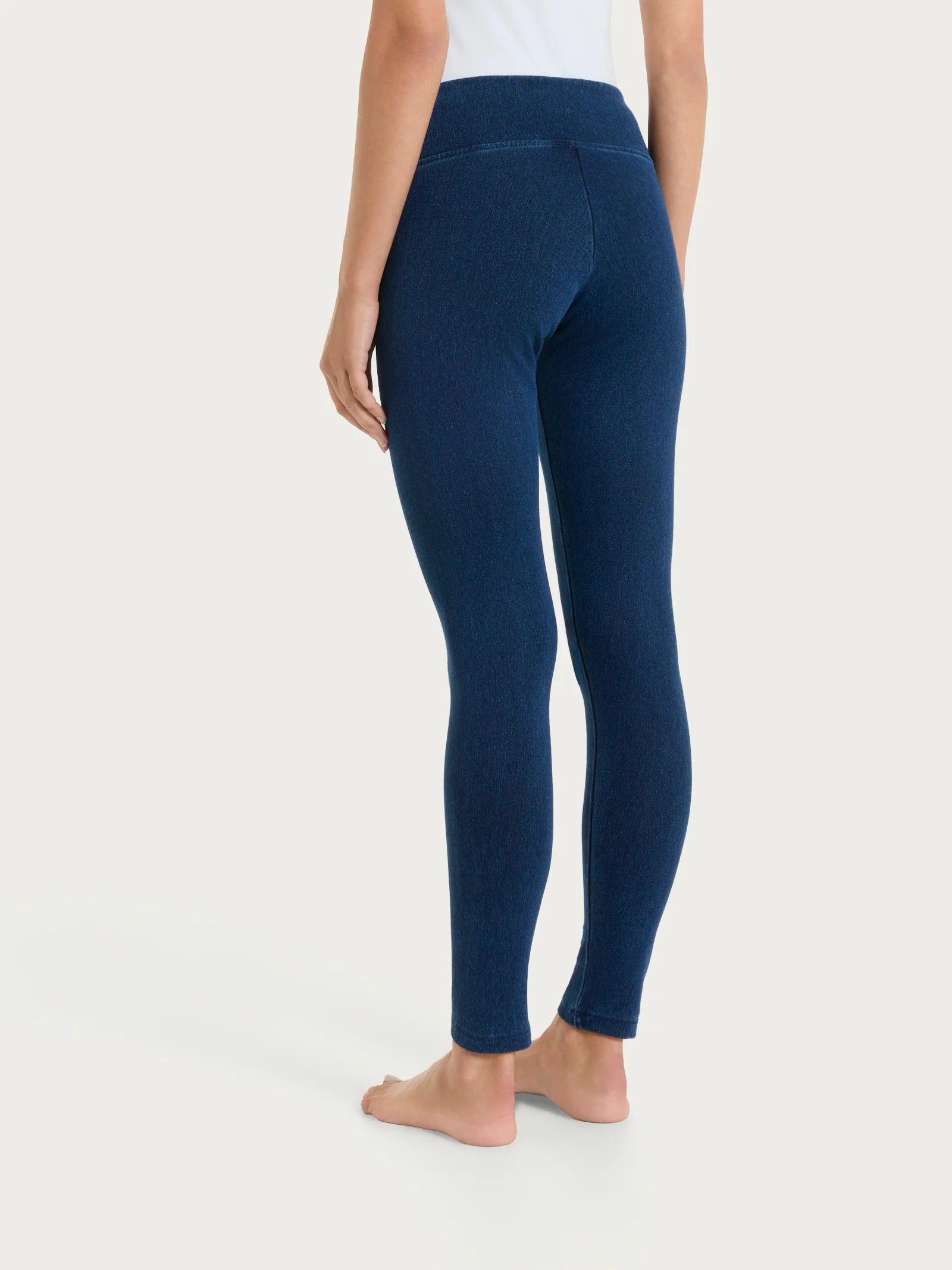 beYOUtiful Homewear – Leggings in maglia denim - Persia - Image 2