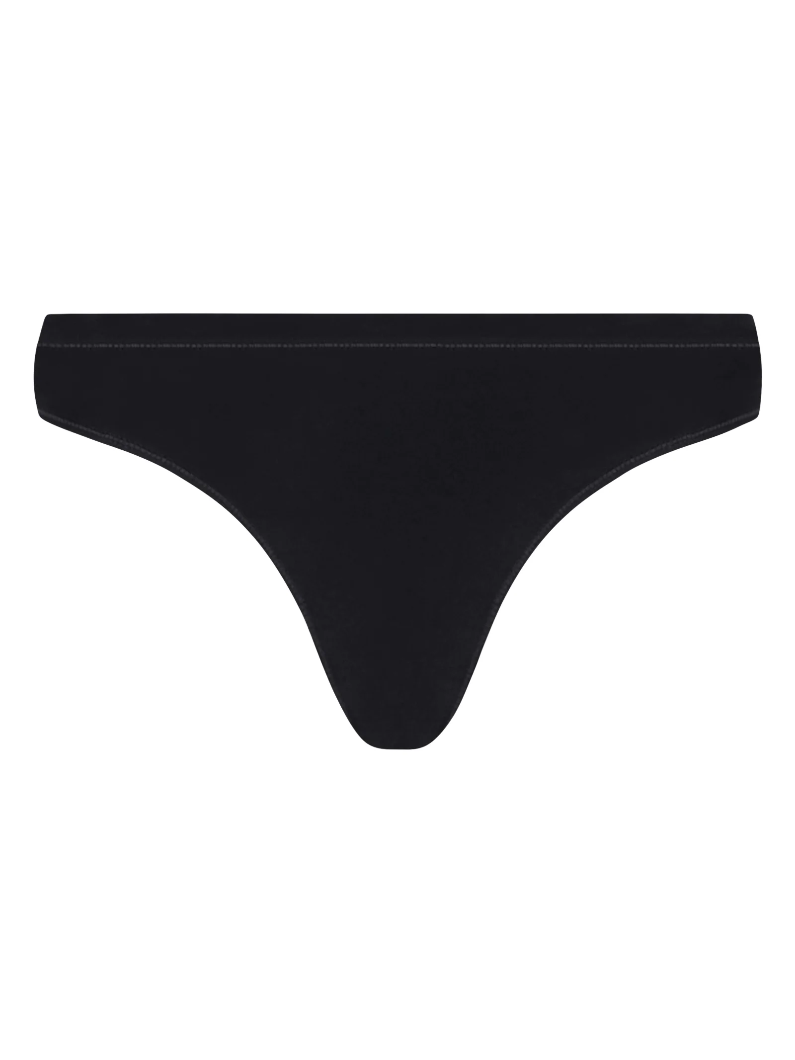 beYOUtiful - Slip in cotone elasticizzato extra fine - Nero Bipack