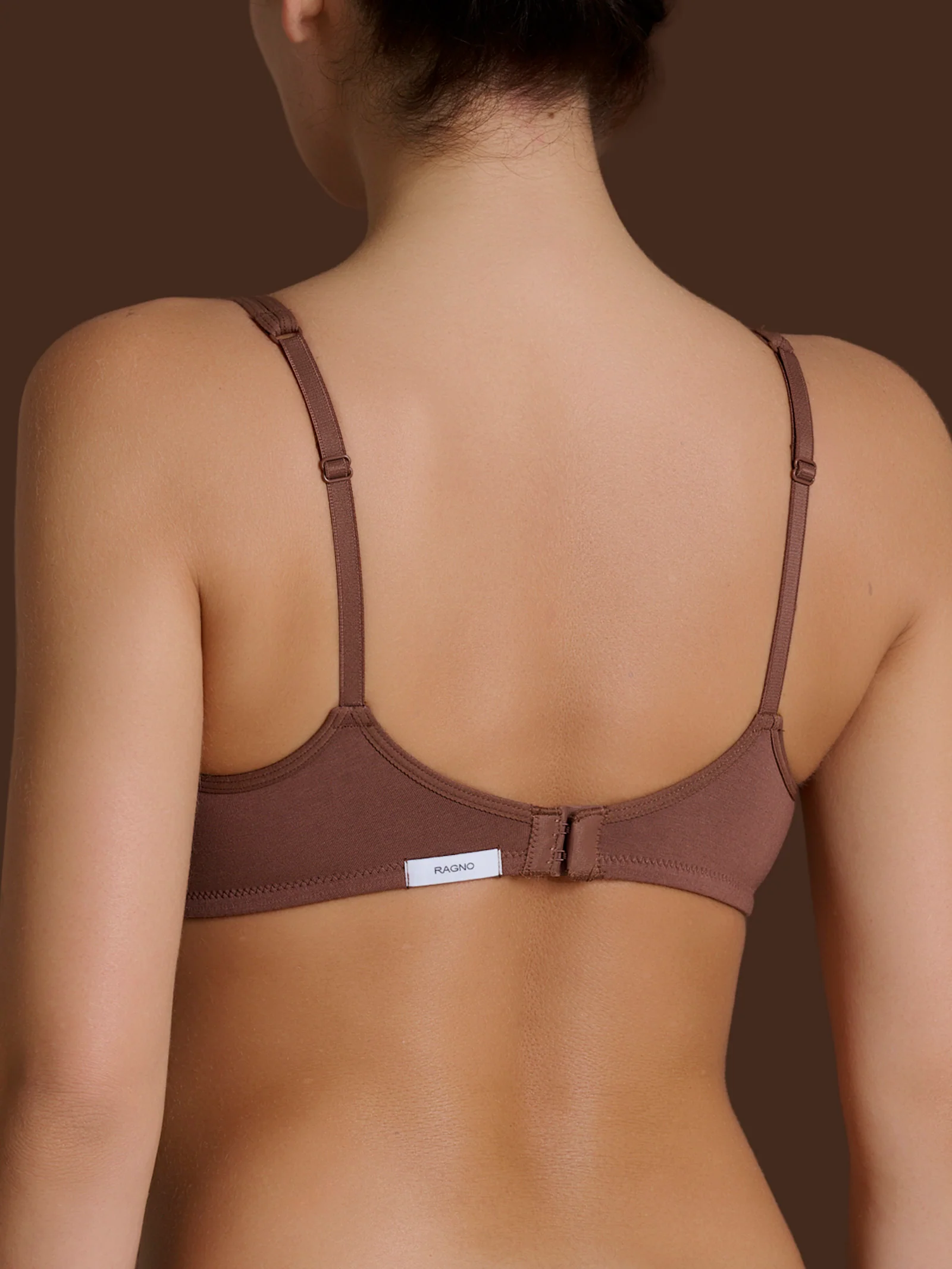 beYOUtiful YouUp - Reggiseno senza ferretto in cotone elasticizzato - Acorn - Image 2