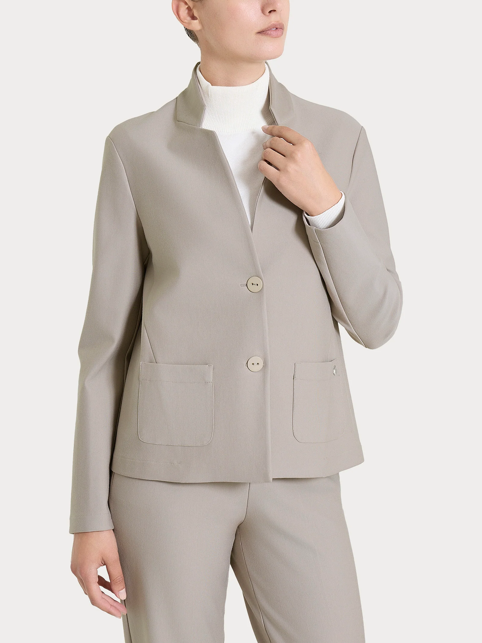Blazer corto in Compact - String