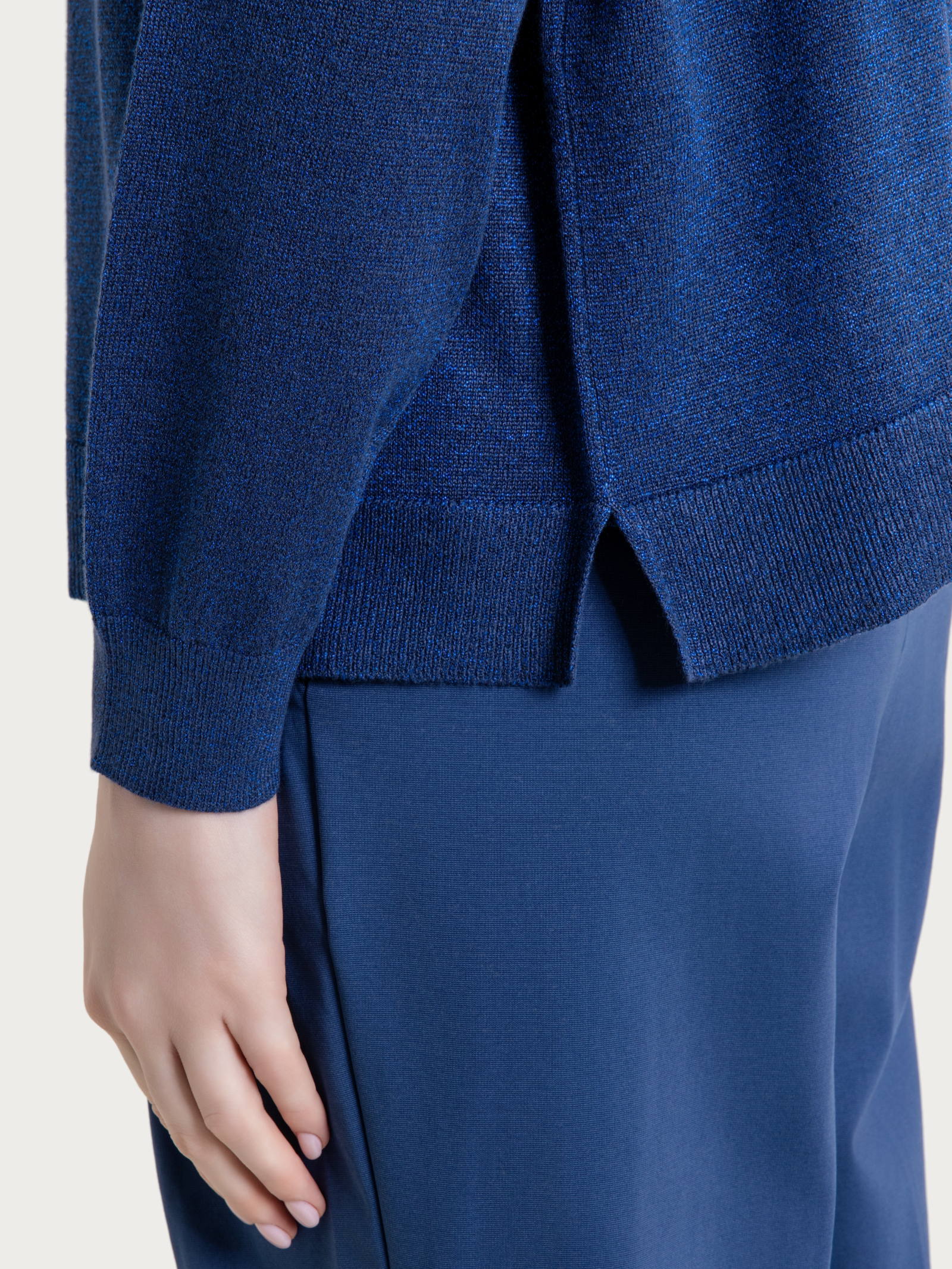 Cardigan aperto in Lurex Summertime - Oceana - Image 4