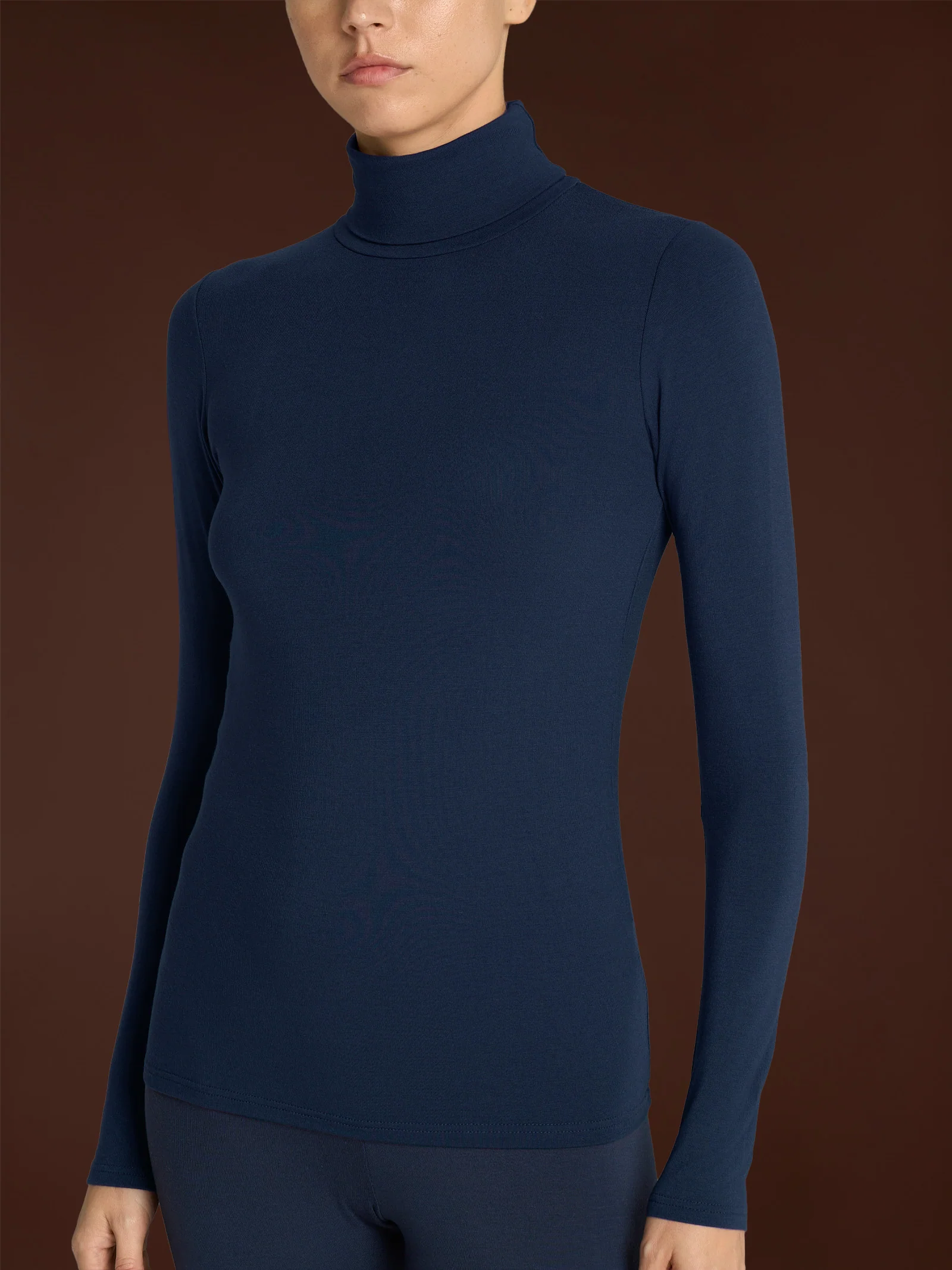Dolcevita in Eco Viscosa - Bleu - Image 2