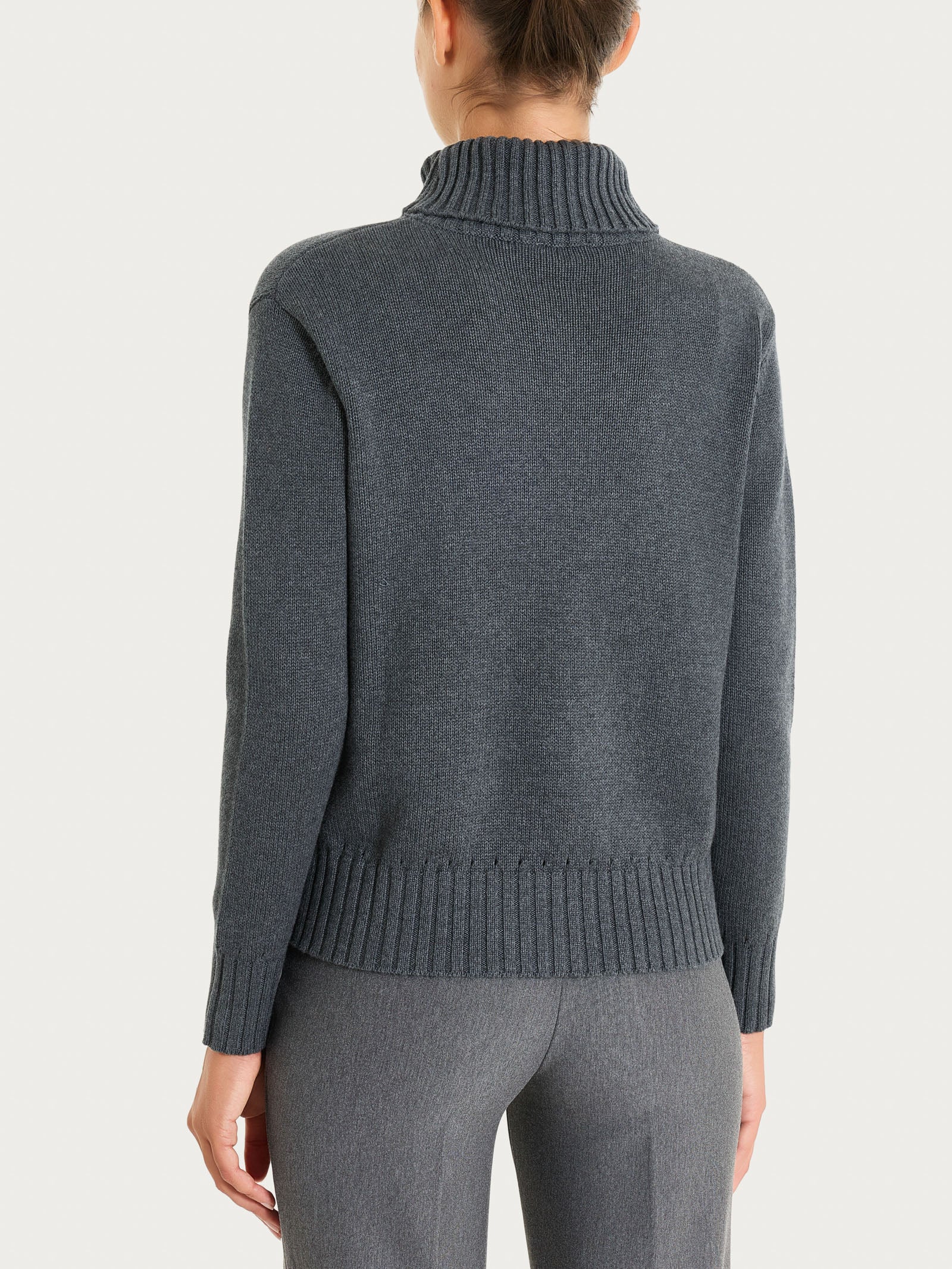 Dolcevita in filato Winter Cotton - Ardesia Mel. - Image 2