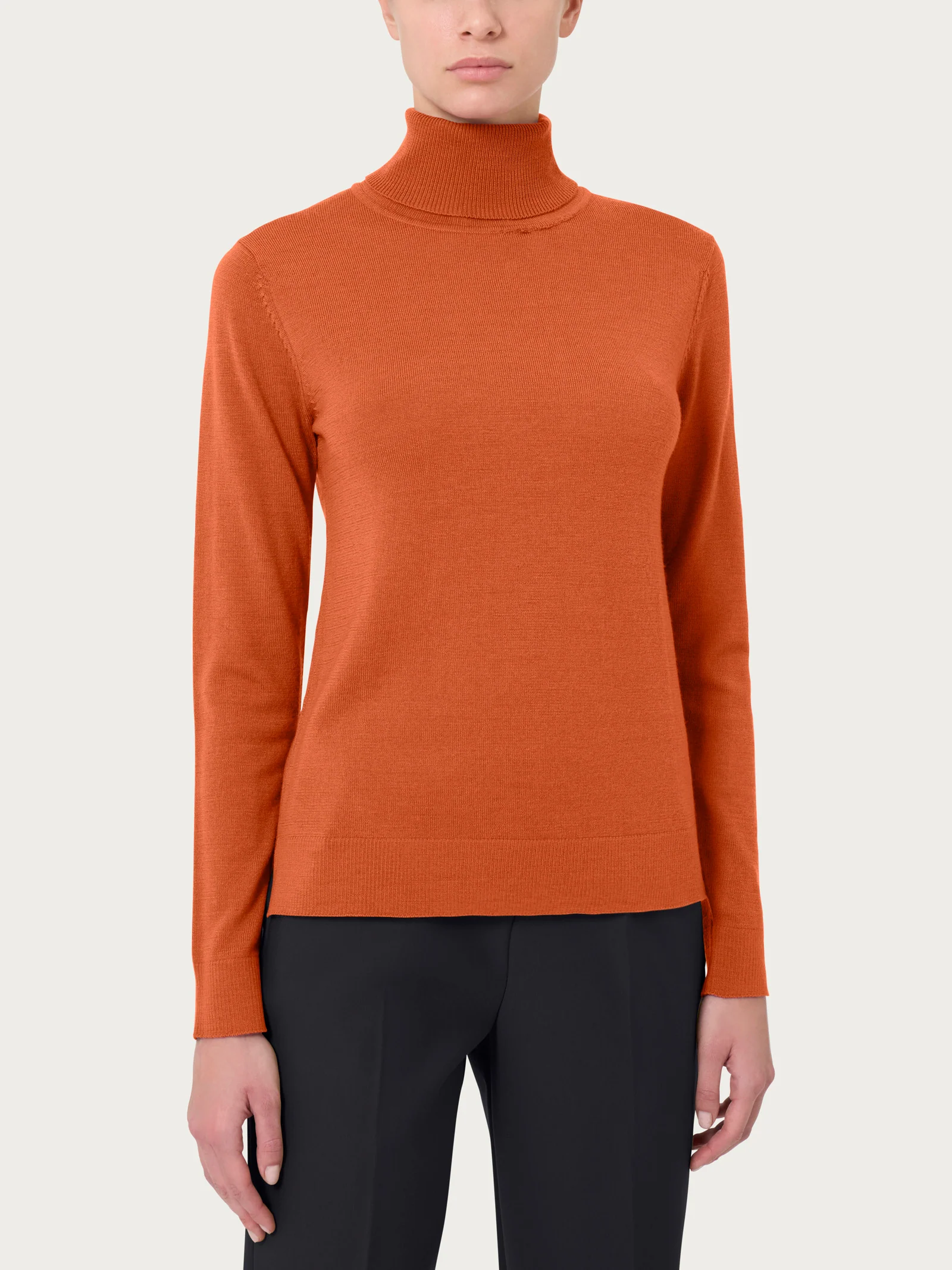 Dolcevita in Merino Soft - Rust