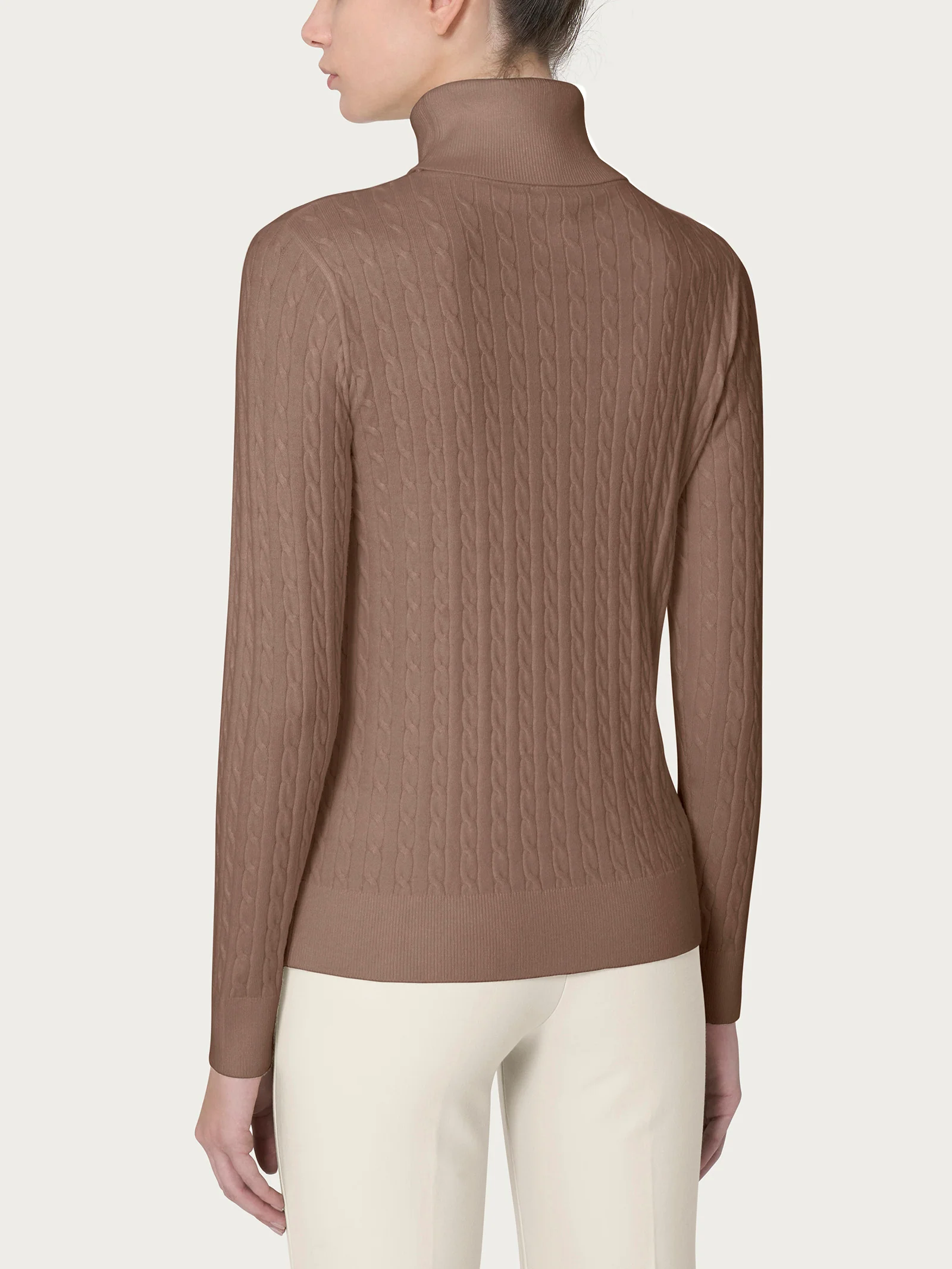 Dolcevita in super soft - Pine Bark - Image 2