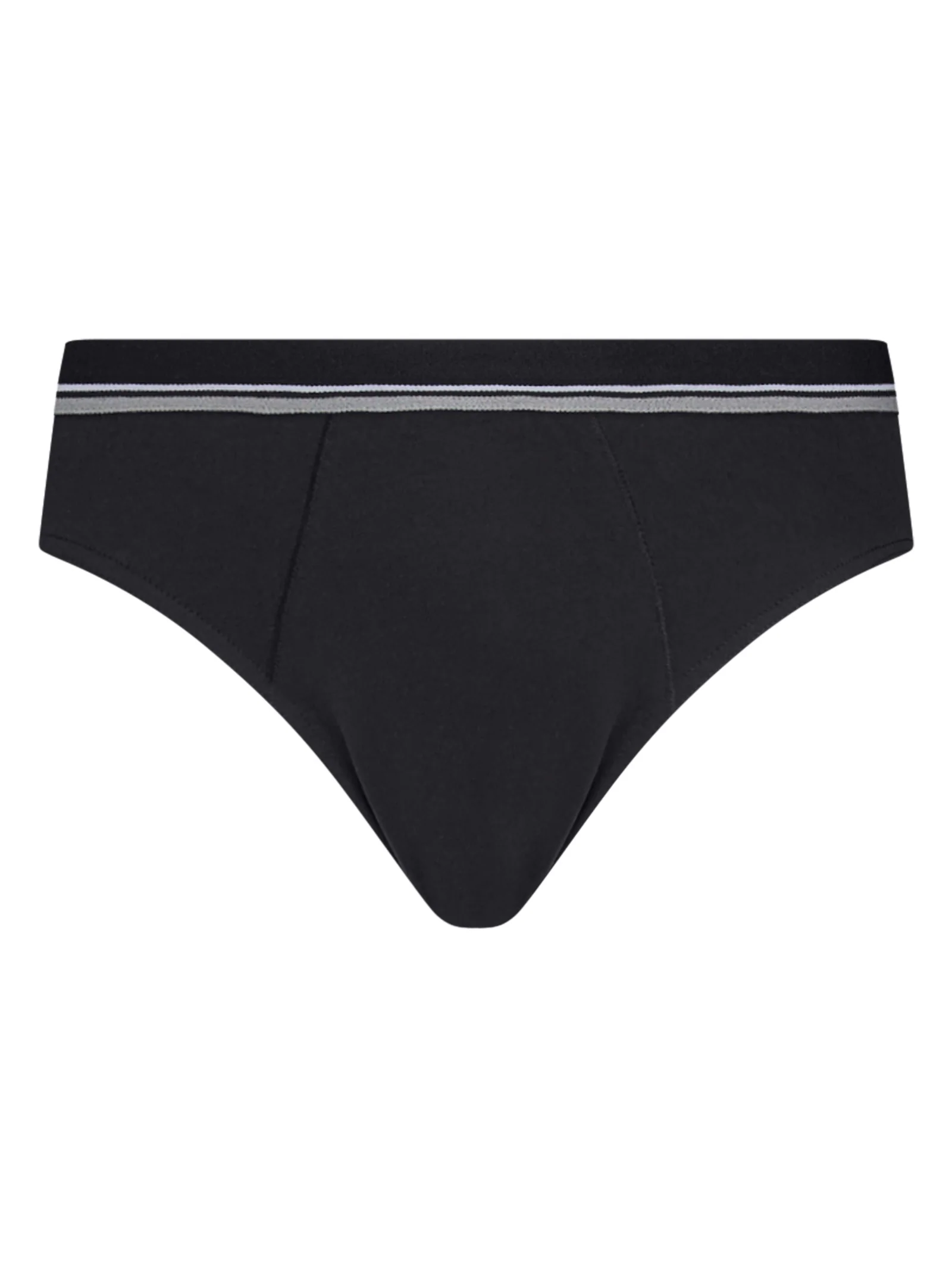 Dynamic - Slip in cotone elasticizzato - Nero Tripack