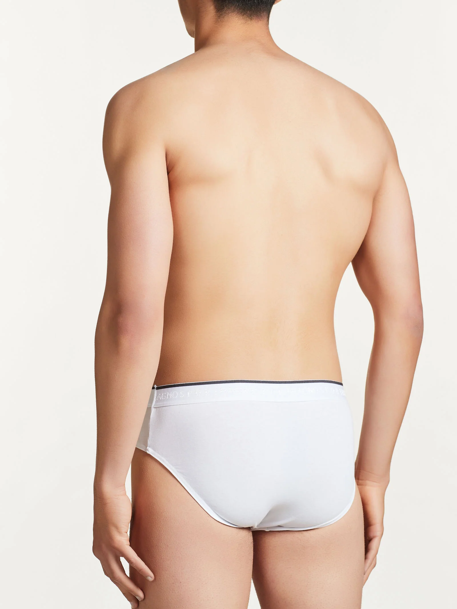 Dynamic - Slip in cotone elasticizzato - Antracite Tripack - Image 3