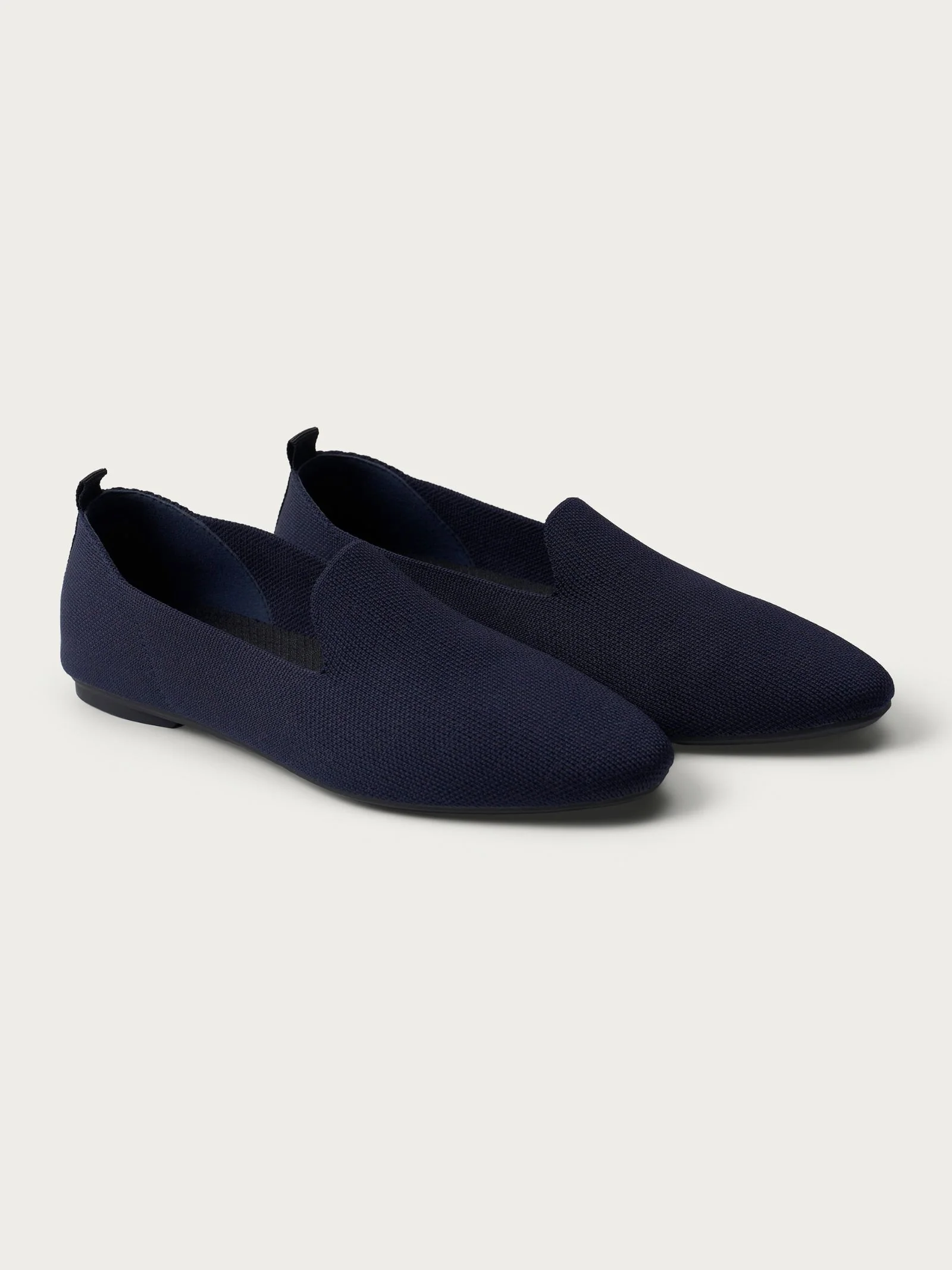 Loafer slip on in maglia - Bleu