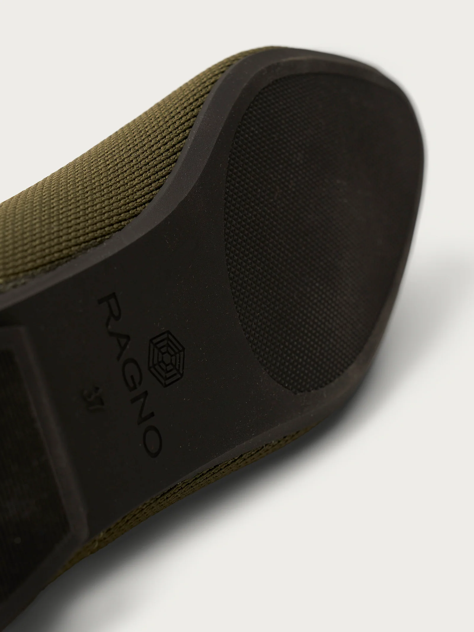 Loafer slip on in maglia - Dark Olive - Image 3