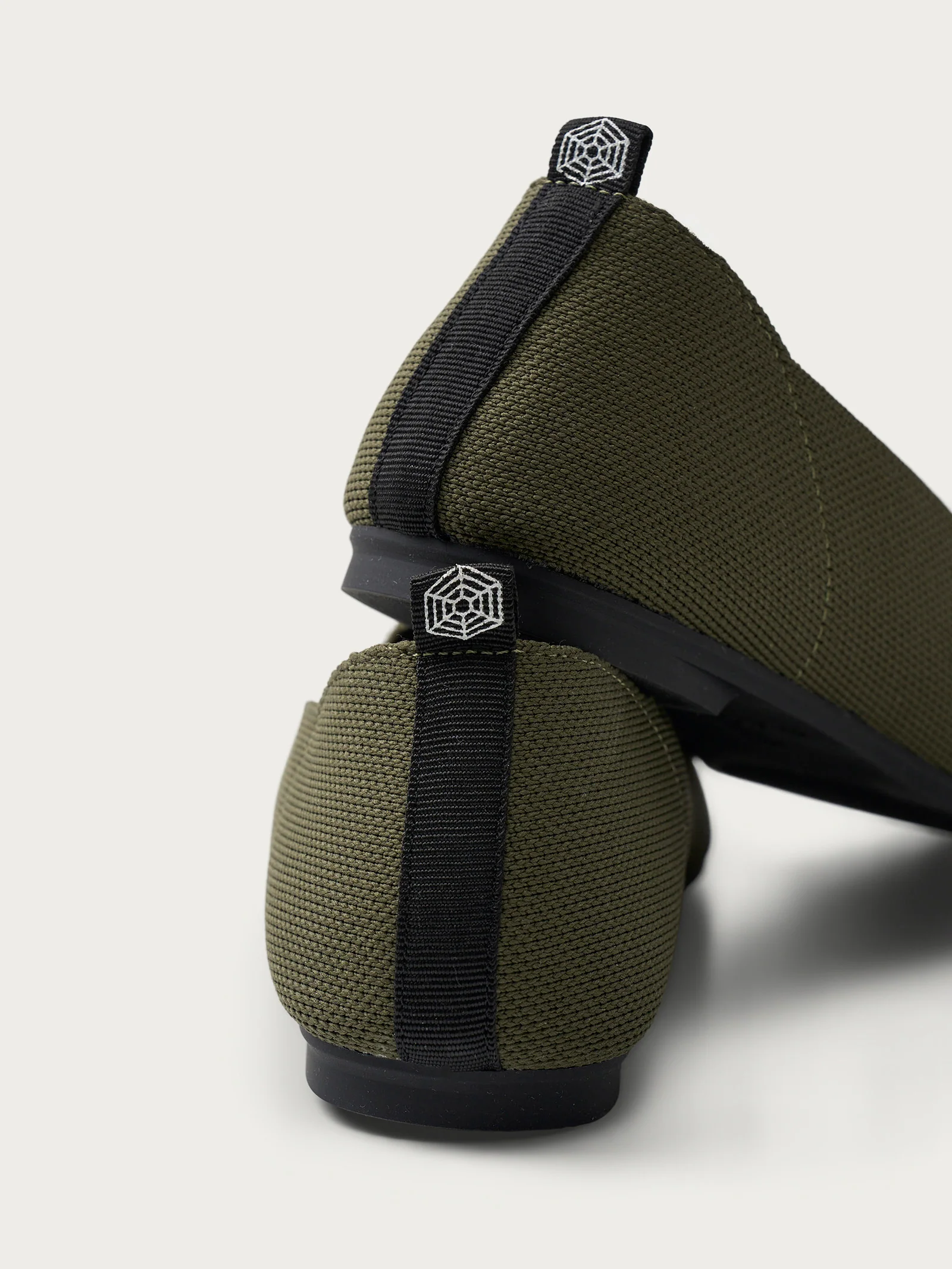 Loafer slip on in maglia - Dark Olive - Image 4