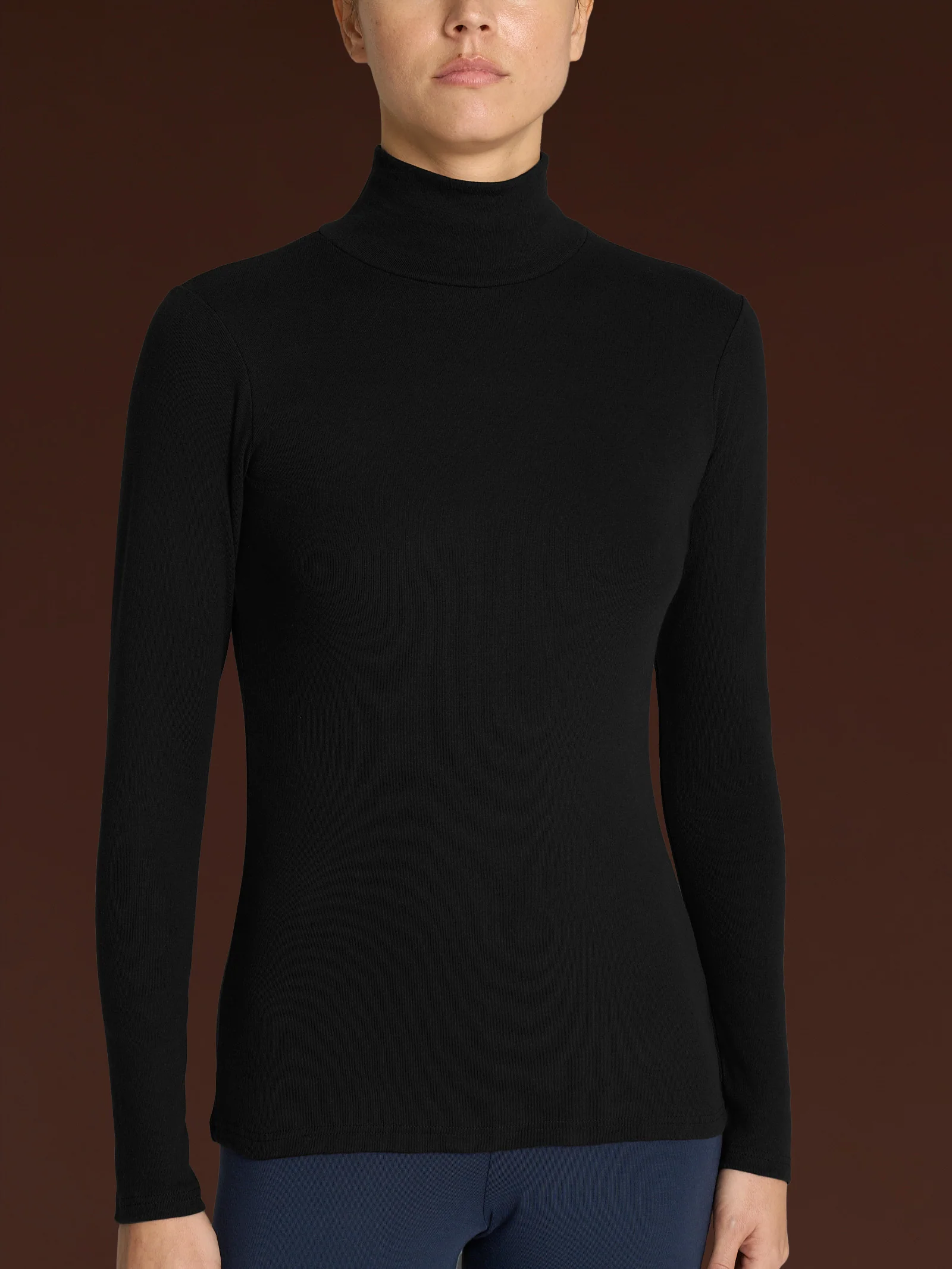 Lupetto in Thermo Cotton - Nero