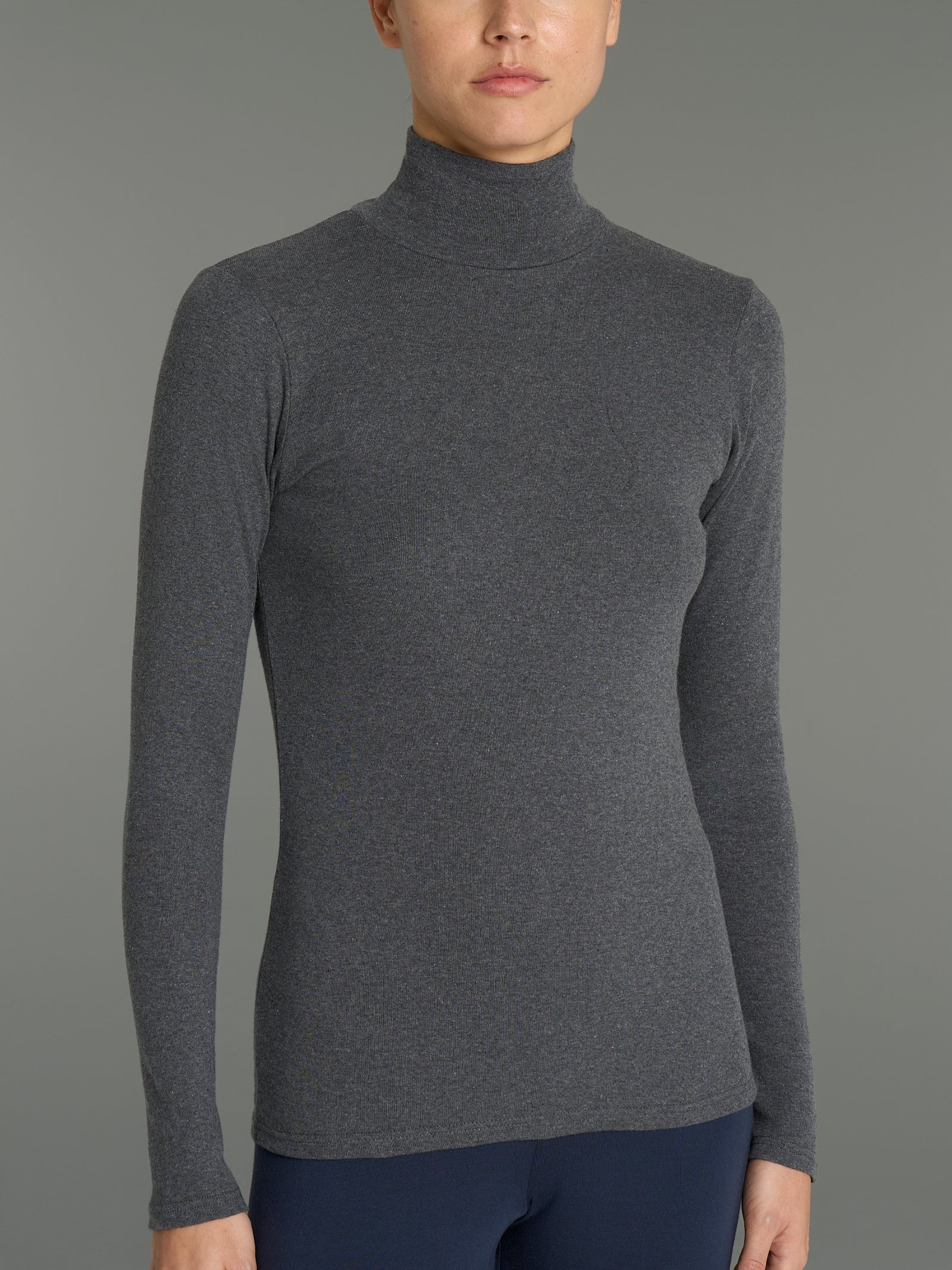 Lupetto in Thermo Cotton - Piombo Mel.