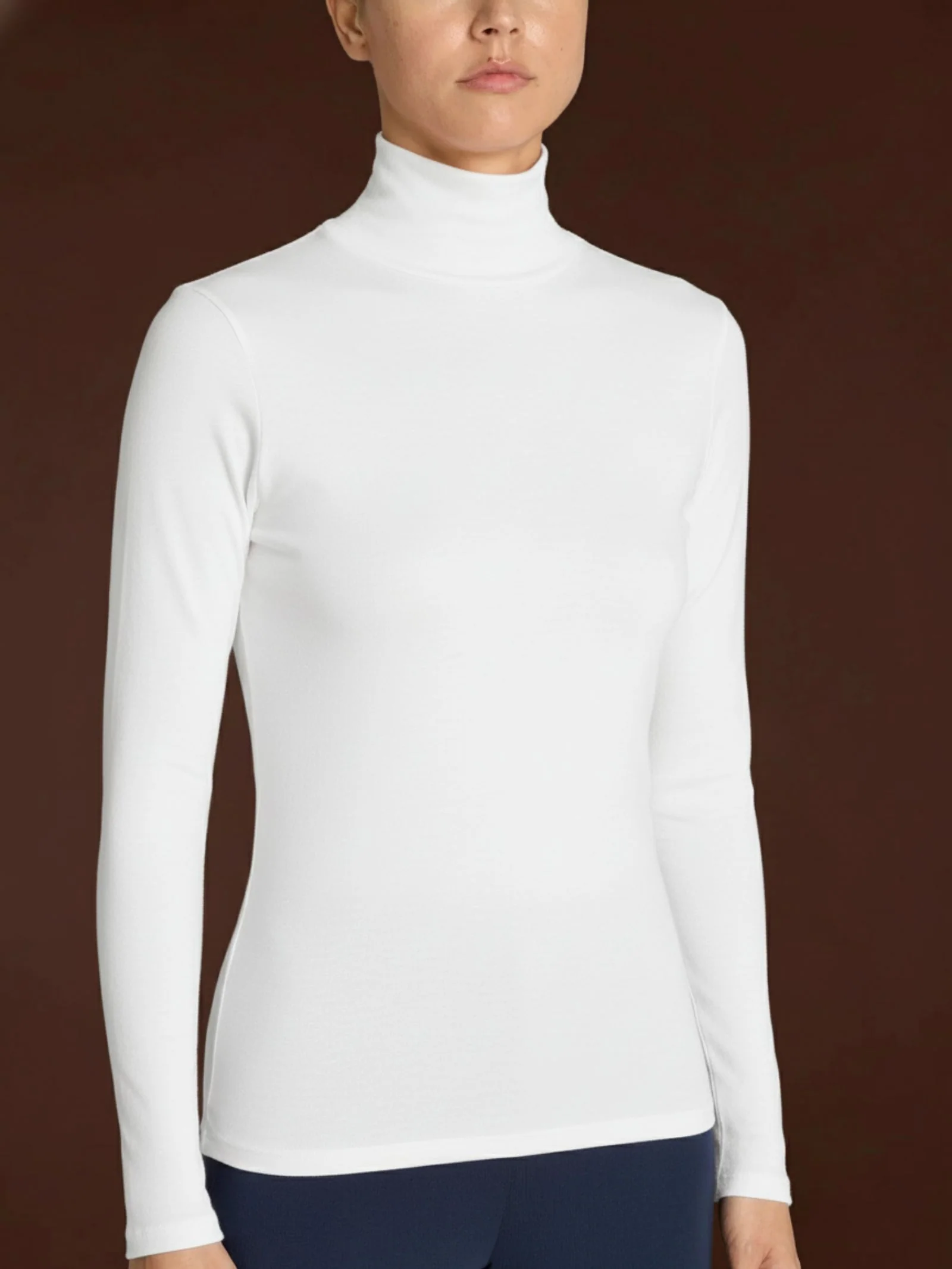 Lupetto in Thermo Cotton - Granata - Image 2