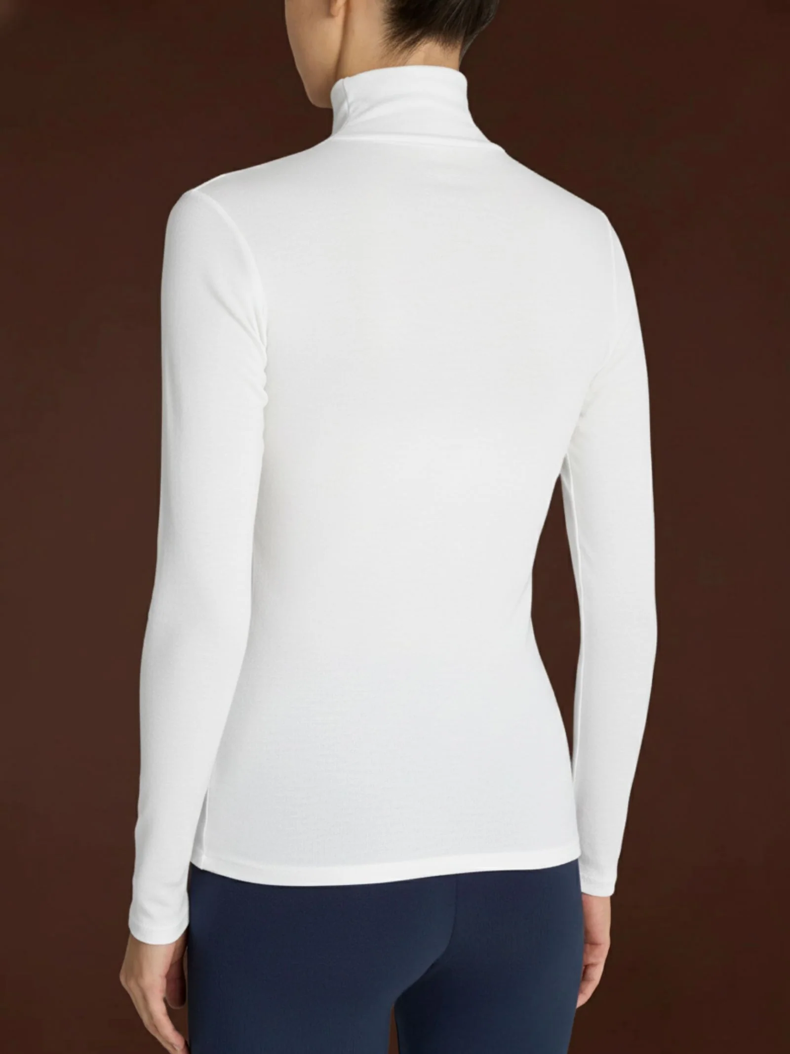 Lupetto in Thermo Cotton - Argento Mel. - Image 3