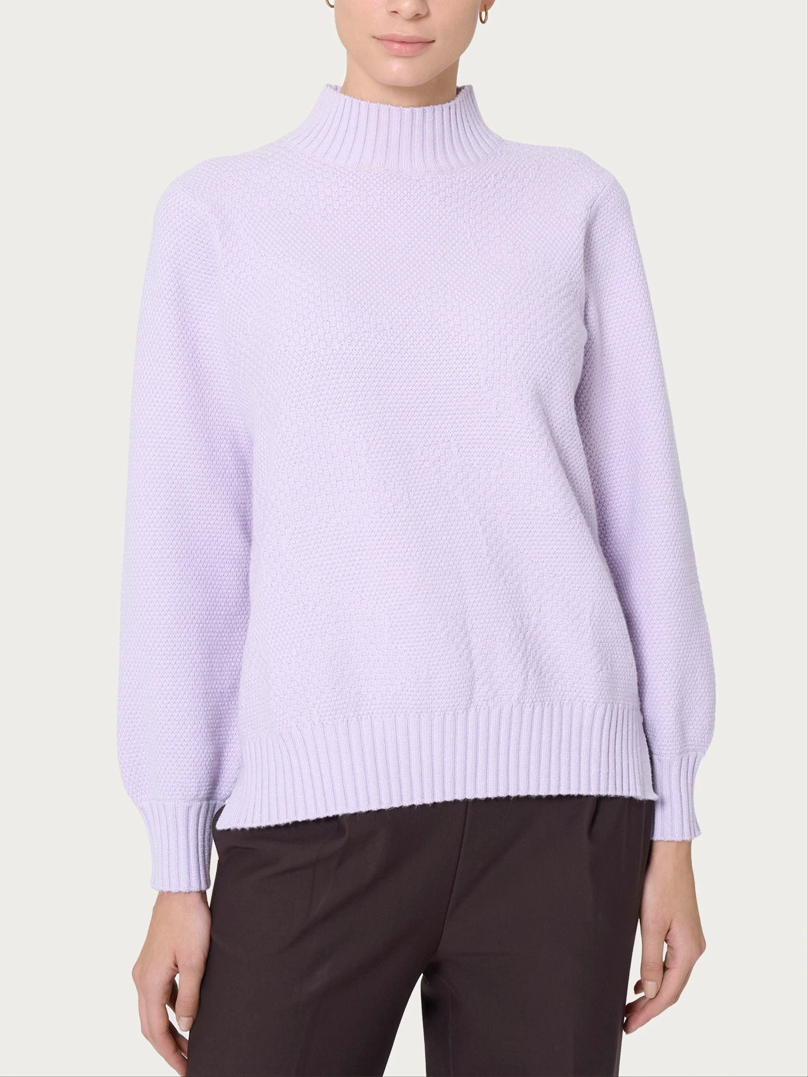Lupetto Punto Riso in Super Soft - Orchid Petal