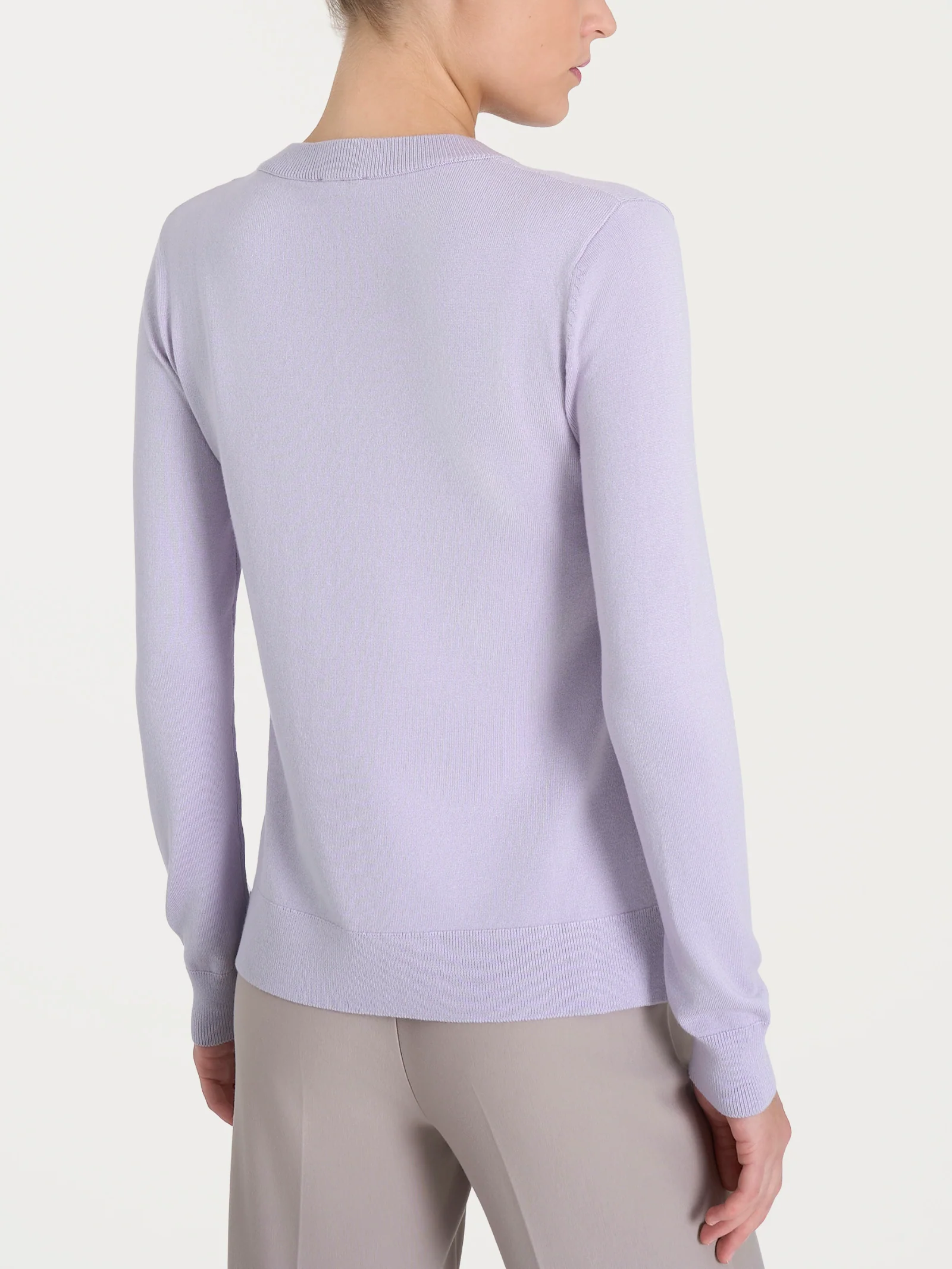 Maglia con scollo a V Four Seasons - Thistle - Image 2