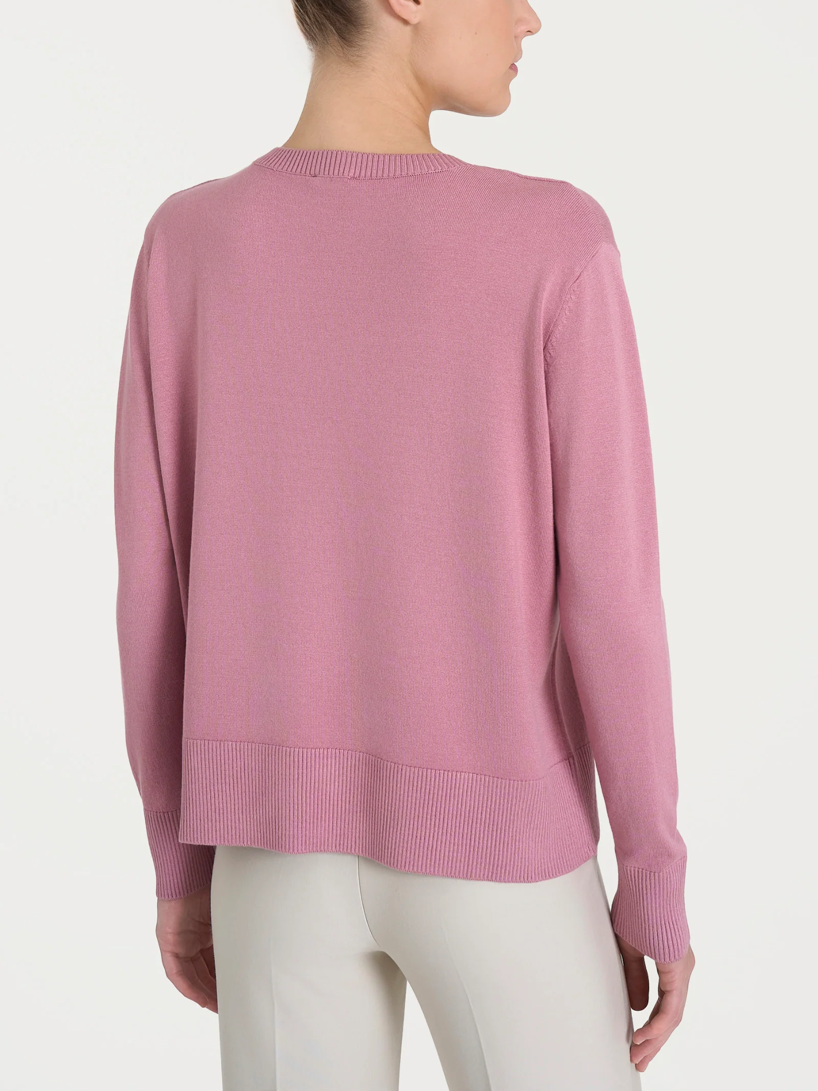 Maglia con scollo a V Four Seasons - Lilas - Image 2