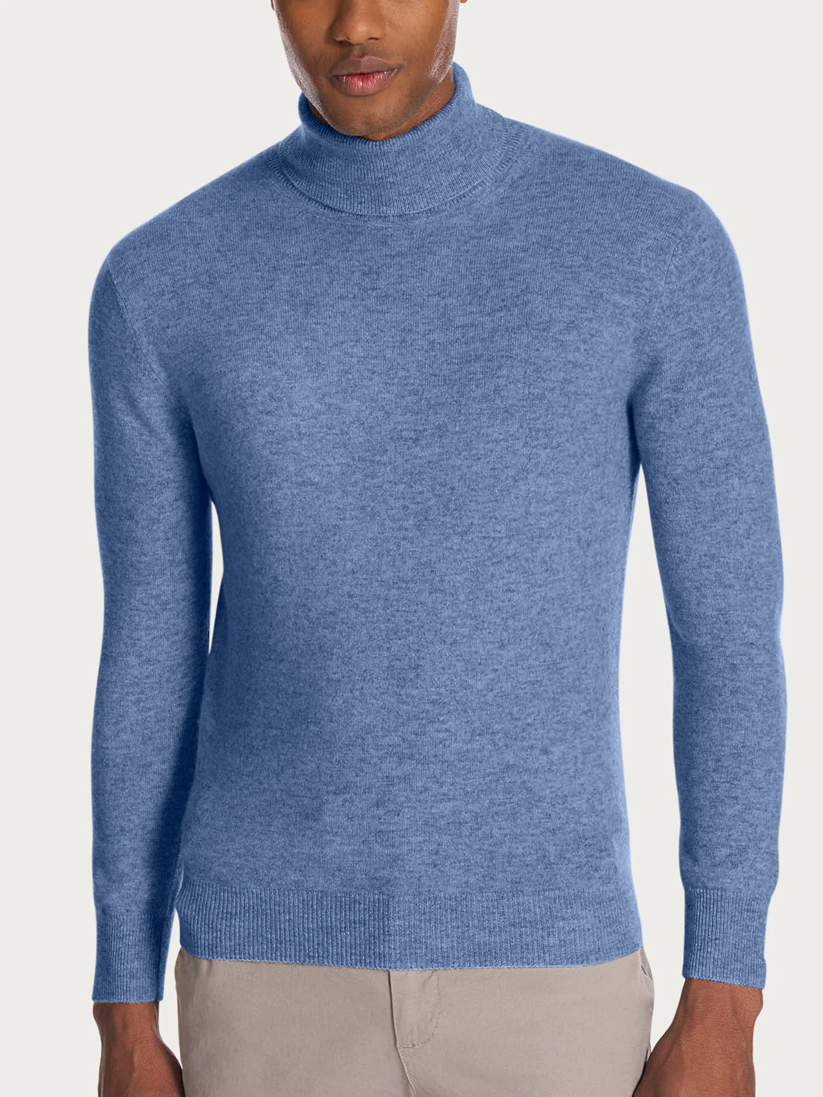 Maglia dolcevita in tessuto Cashmerino - Delave' Mel.