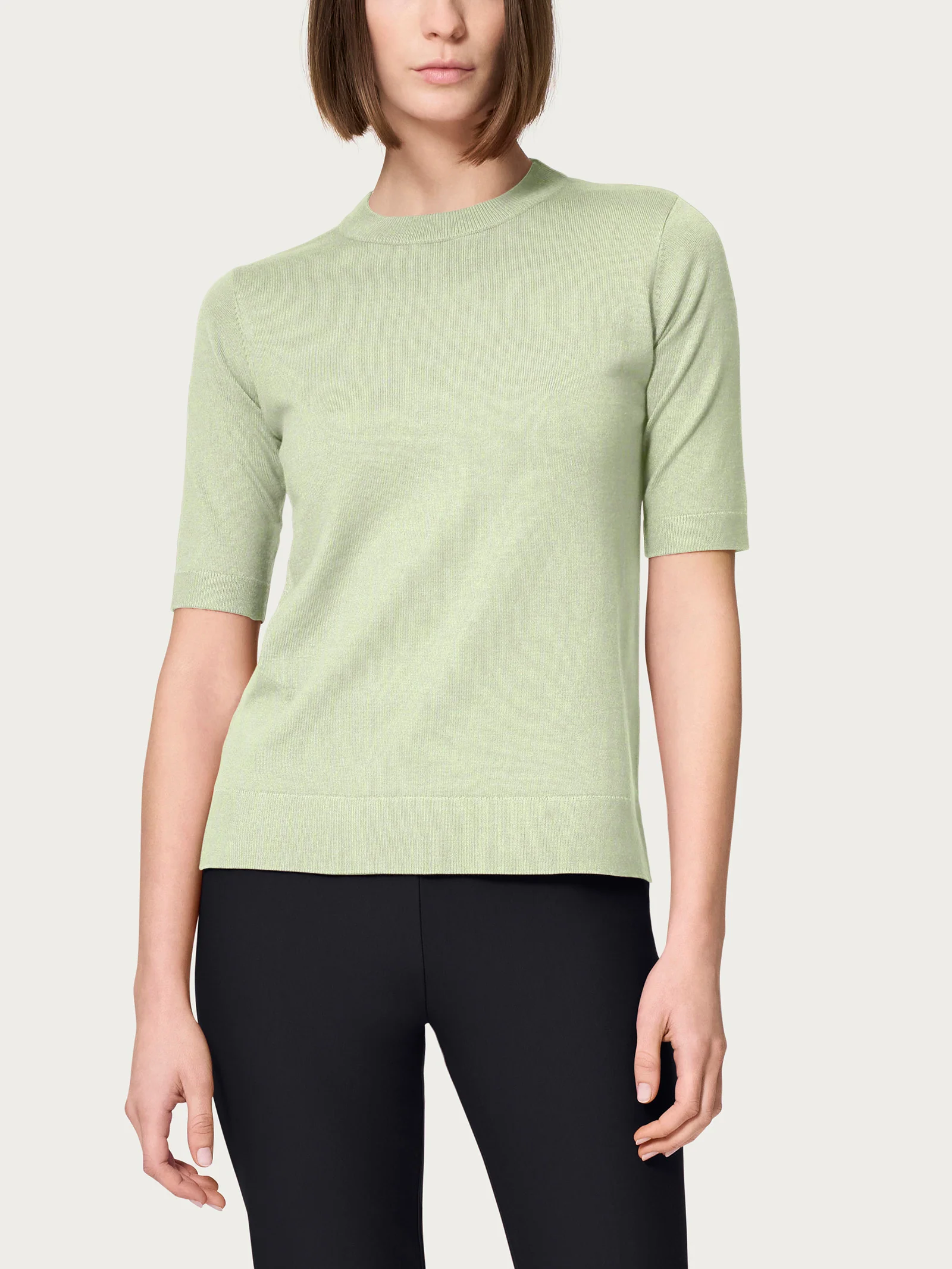 Maglia girocollo a manica corta Four Seasons - Gleam