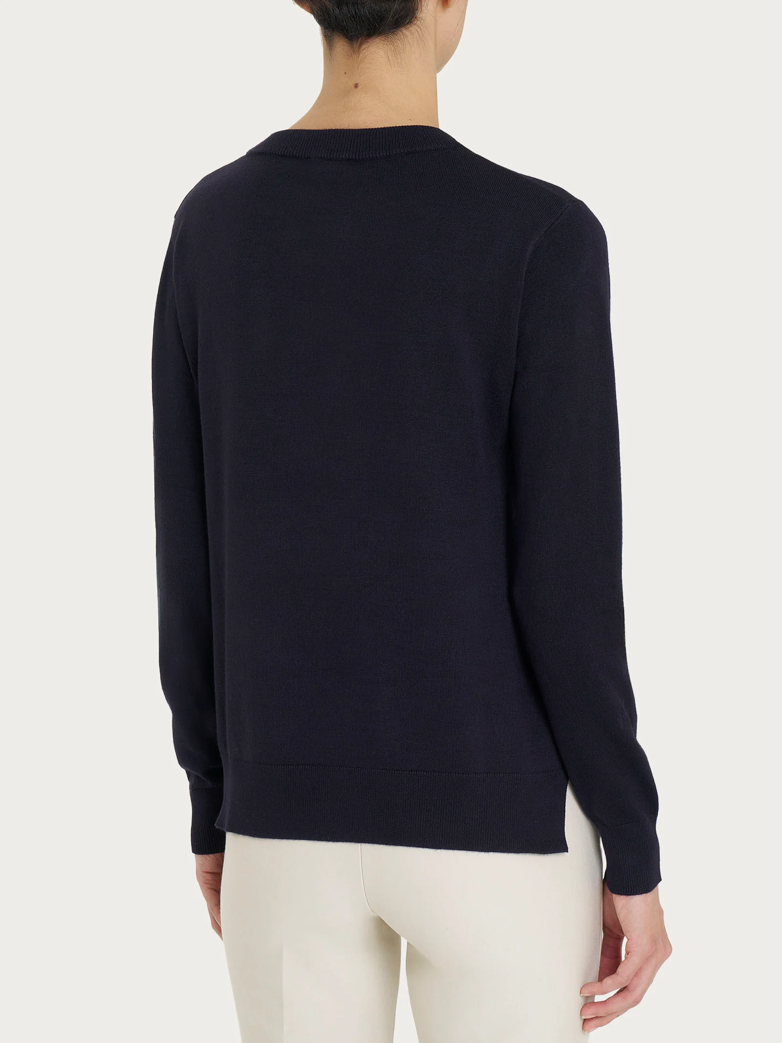 Maglia girocollo Four Seasons - Bleu - Image 2
