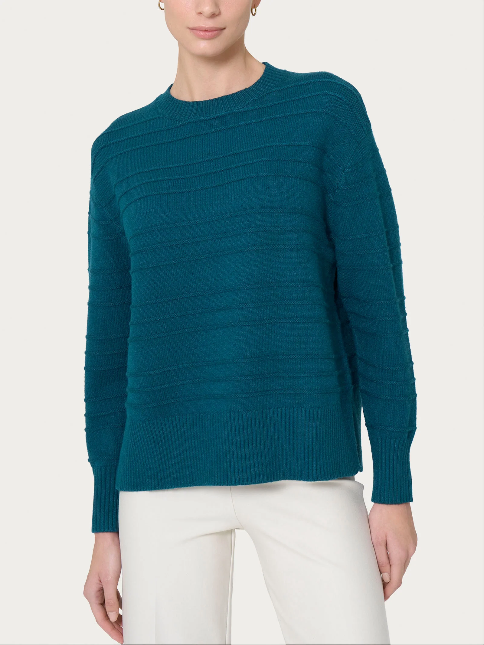 Maglia girocollo in Super Soft - Reflecting Pond
