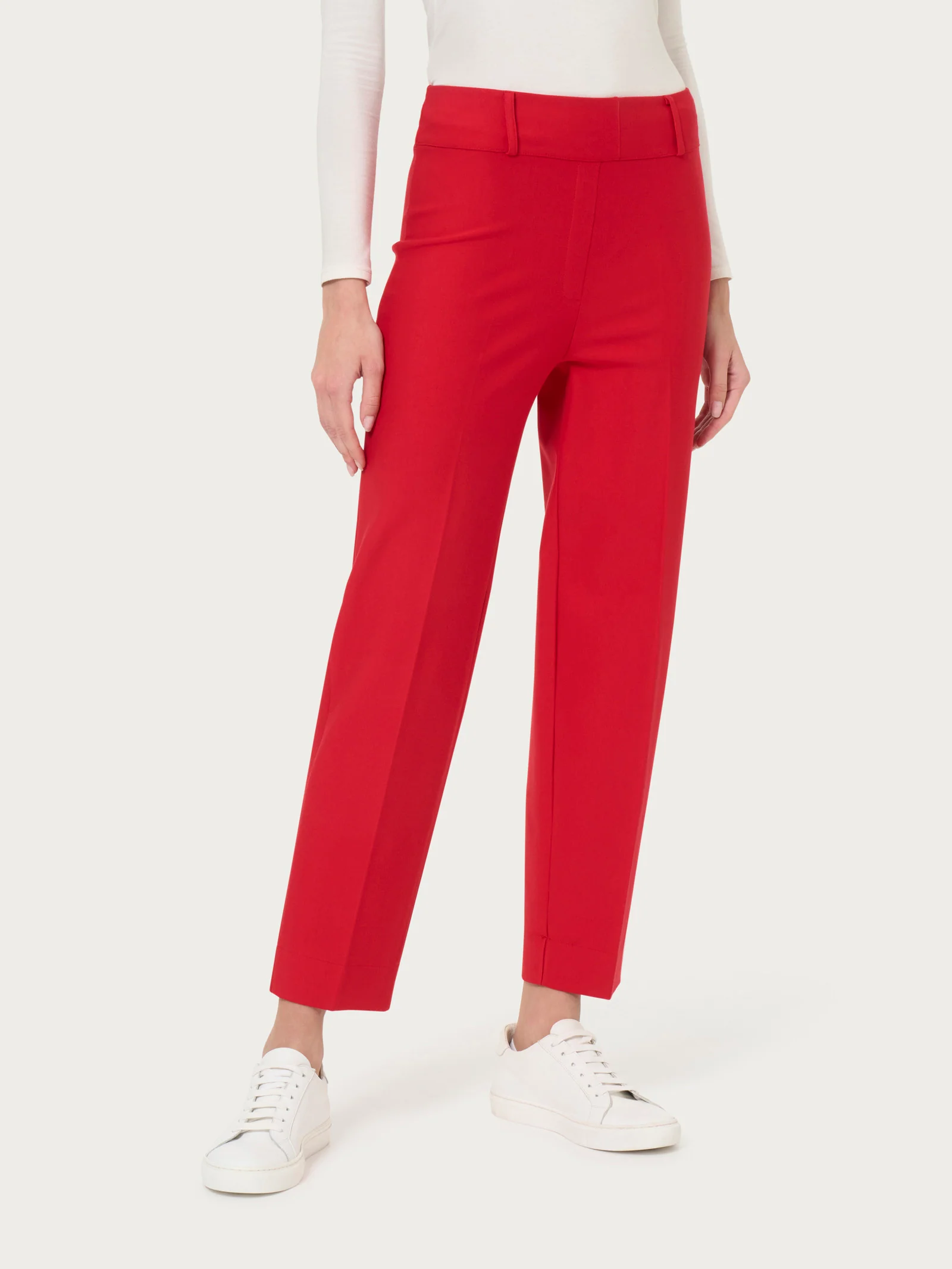 Pantalone a carota in Compact - Salsa