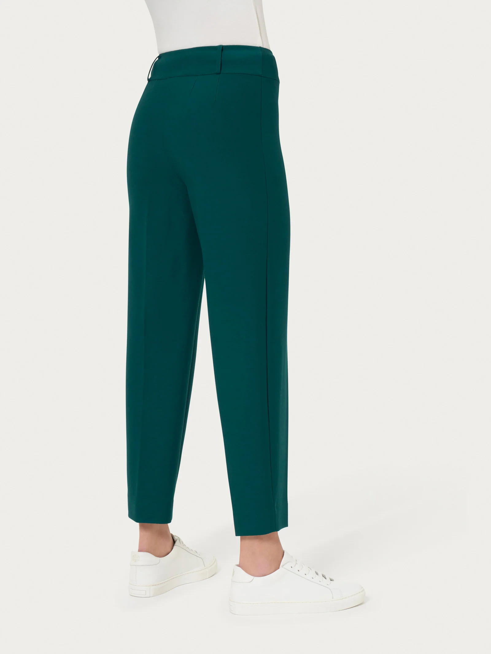 Pantalone a carota in Compact - Rain Forest - Image 2