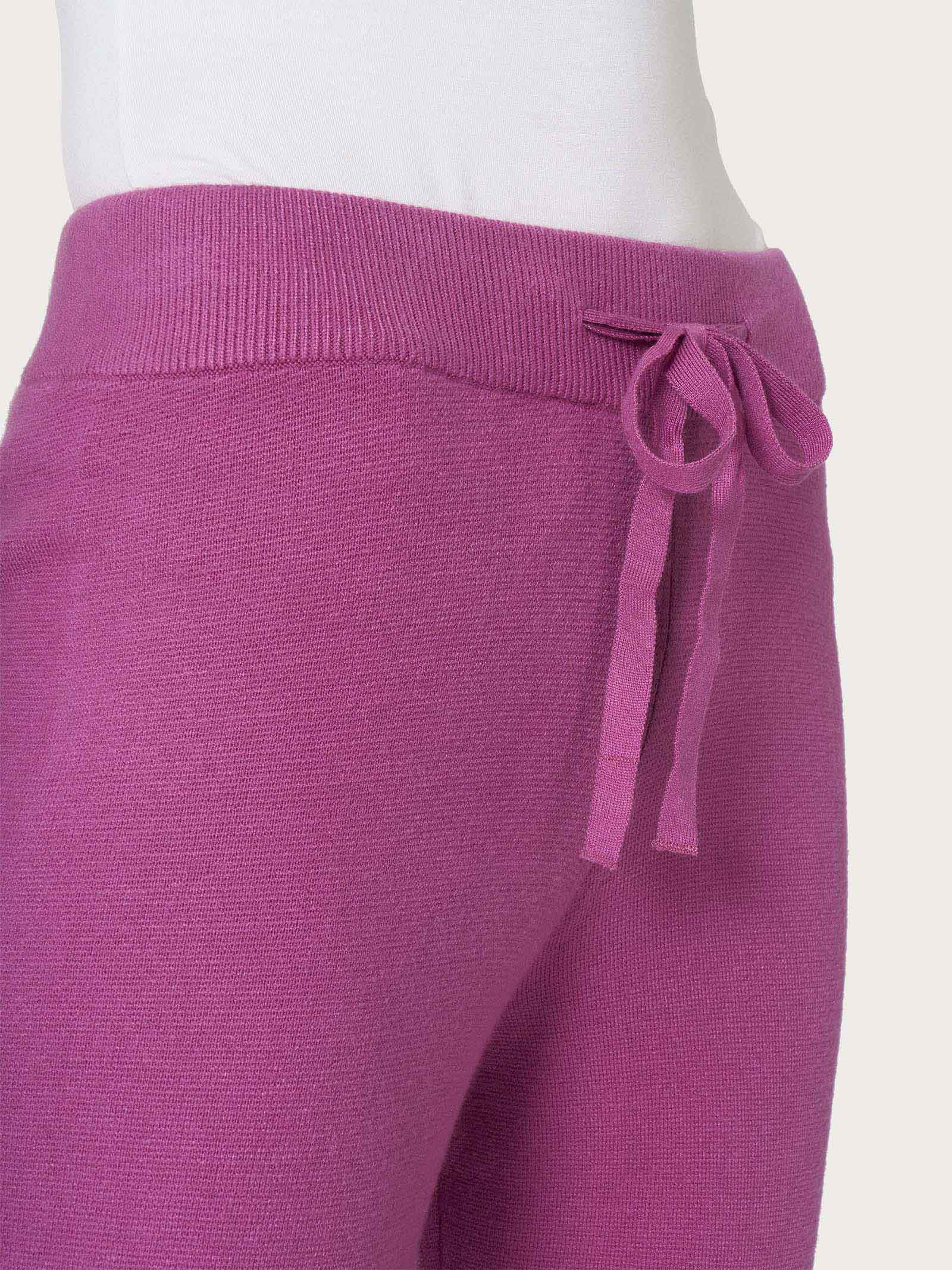 Pantalone a sigaretta in Super Soft - Red Violet - Image 3
