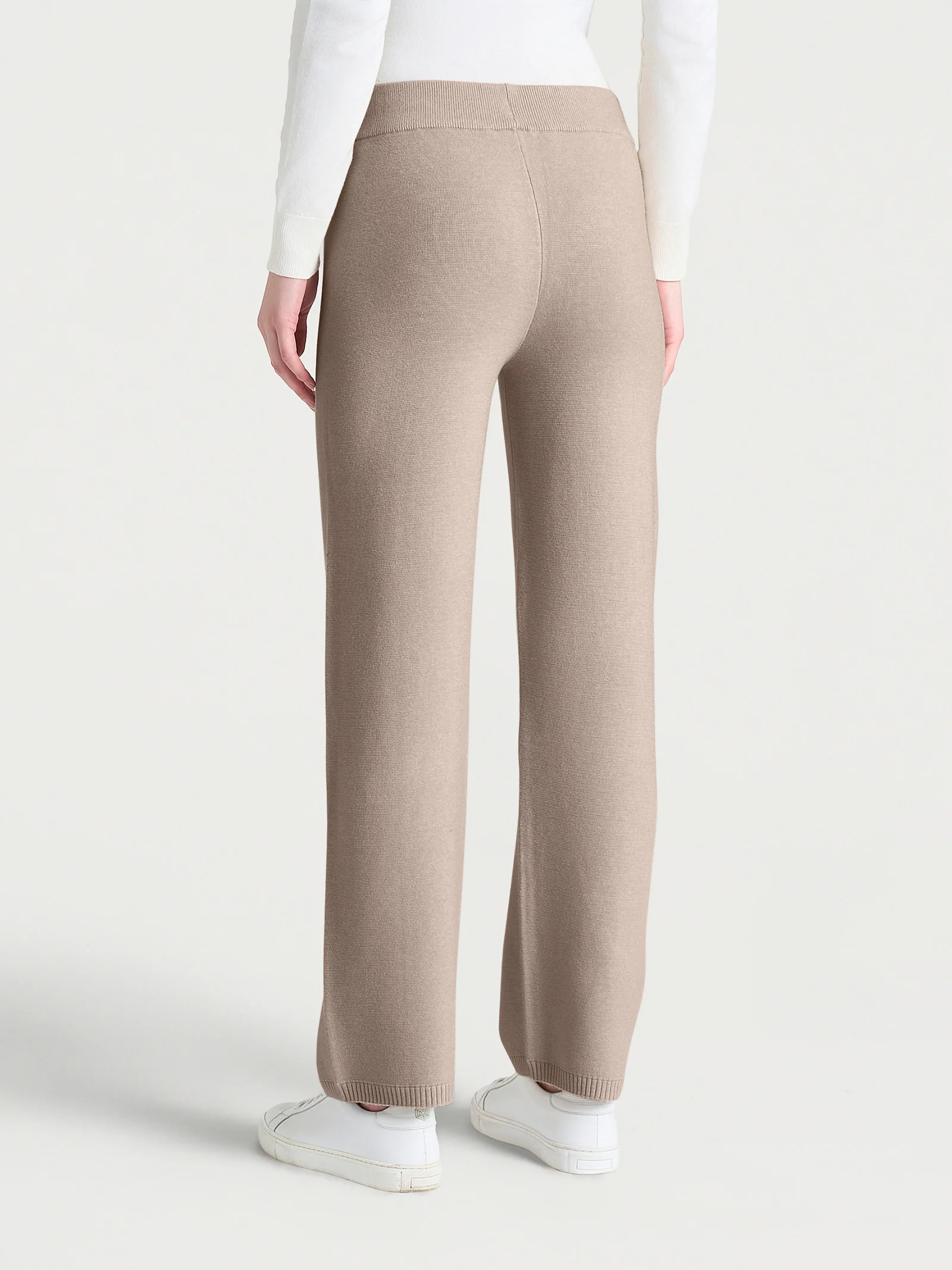Pantalone ampio in Super Soft - Cammello - Image 3