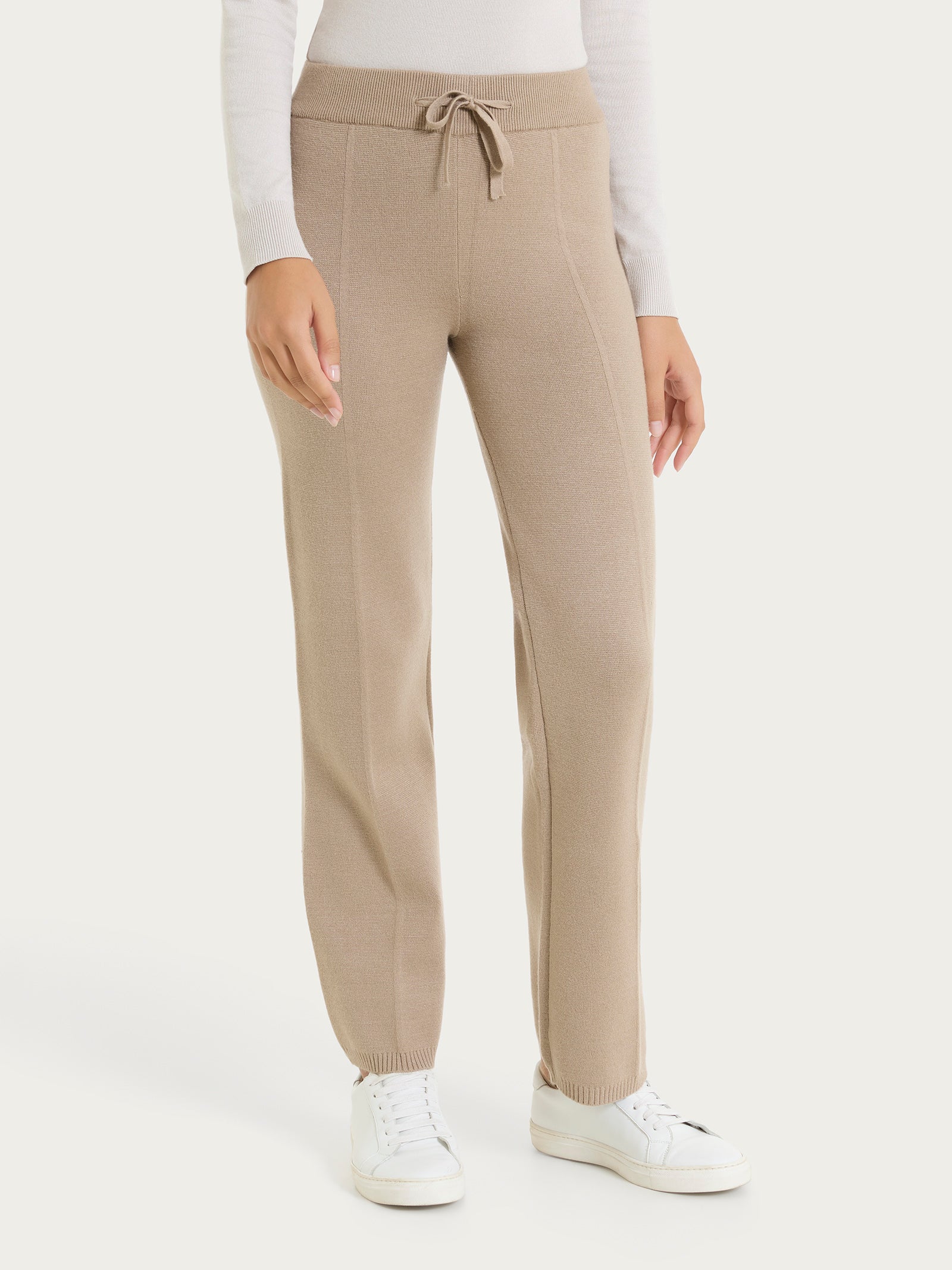 Pantalone ampio in Super Soft - Cammello Mel.