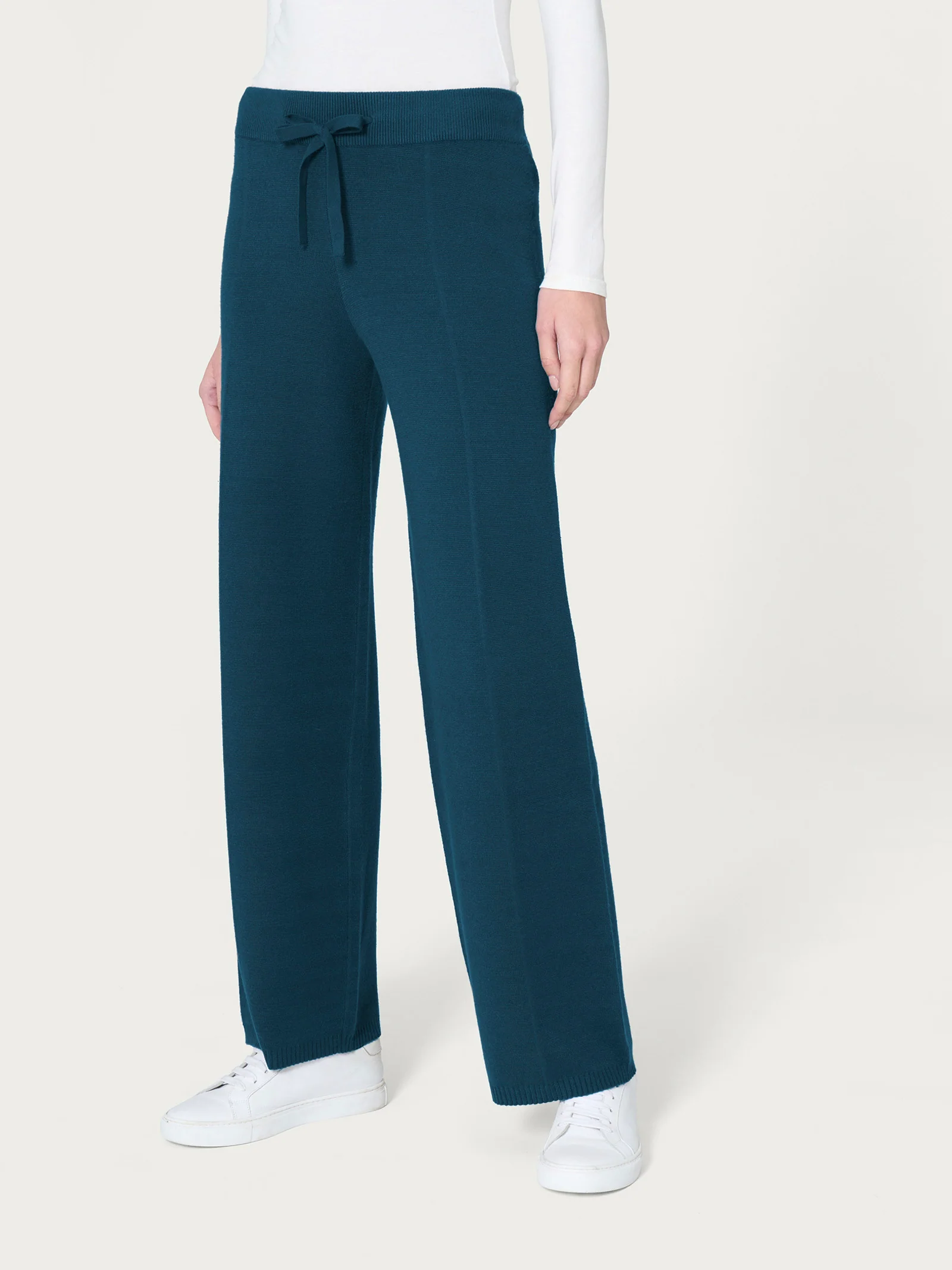 Pantalone ampio in Super Soft - Reflecting Pond