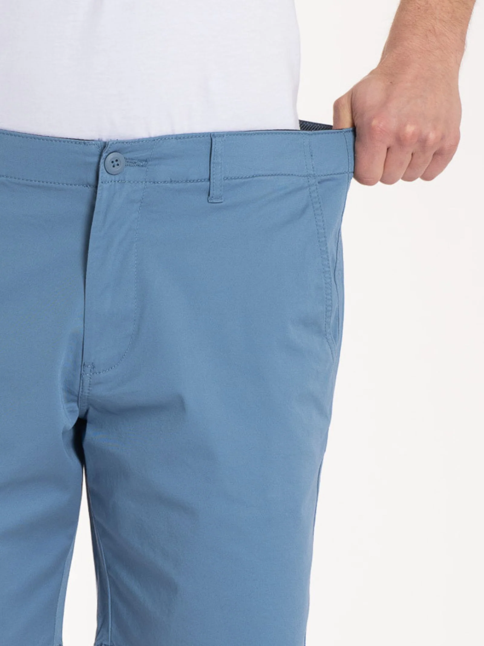 Pantalone Chino in Summer Twill - Coronet Blue - Image 4