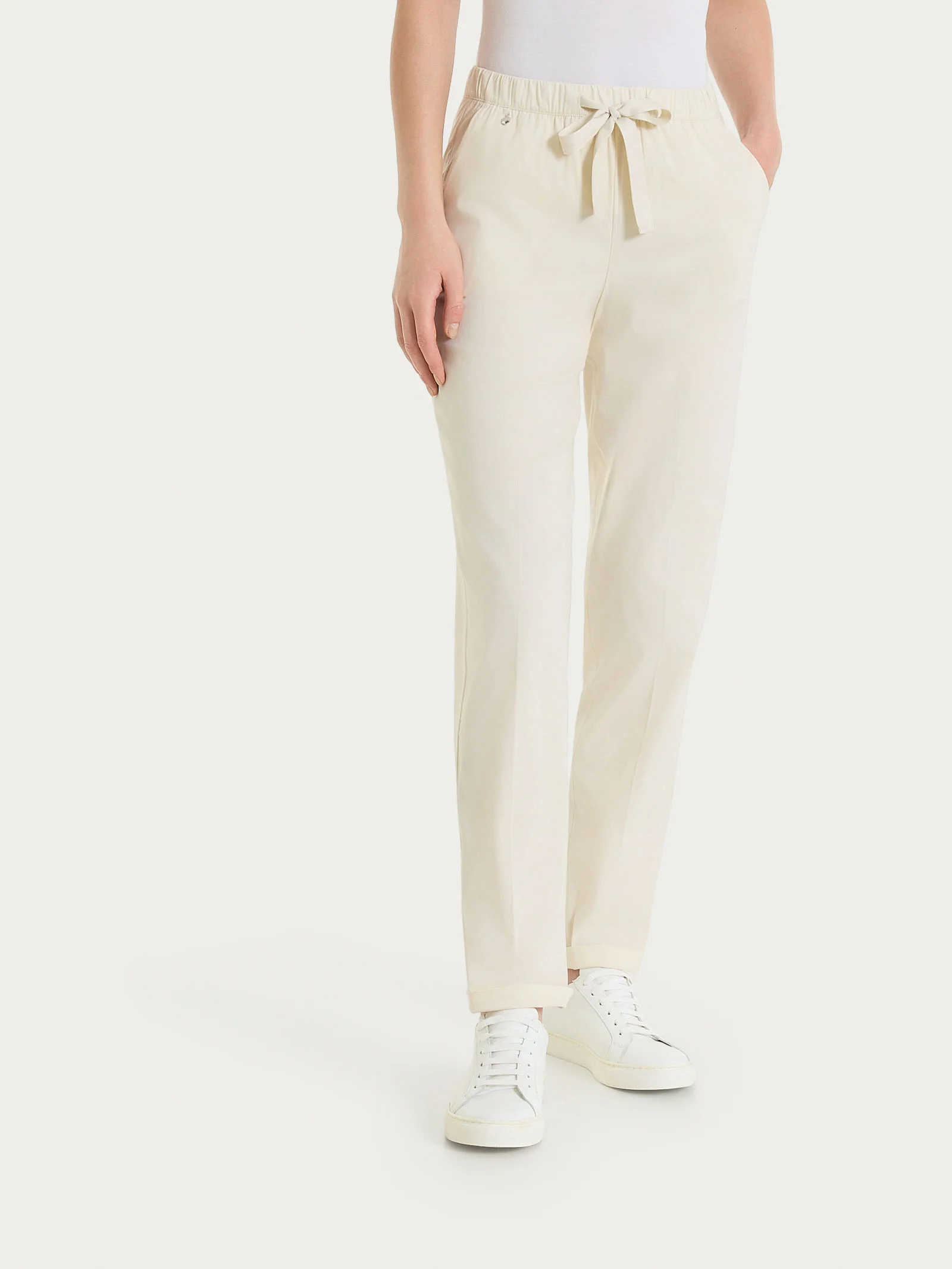 Pantalone jogger con tasche in Super Fresh - Whitecap Gray - Image 2