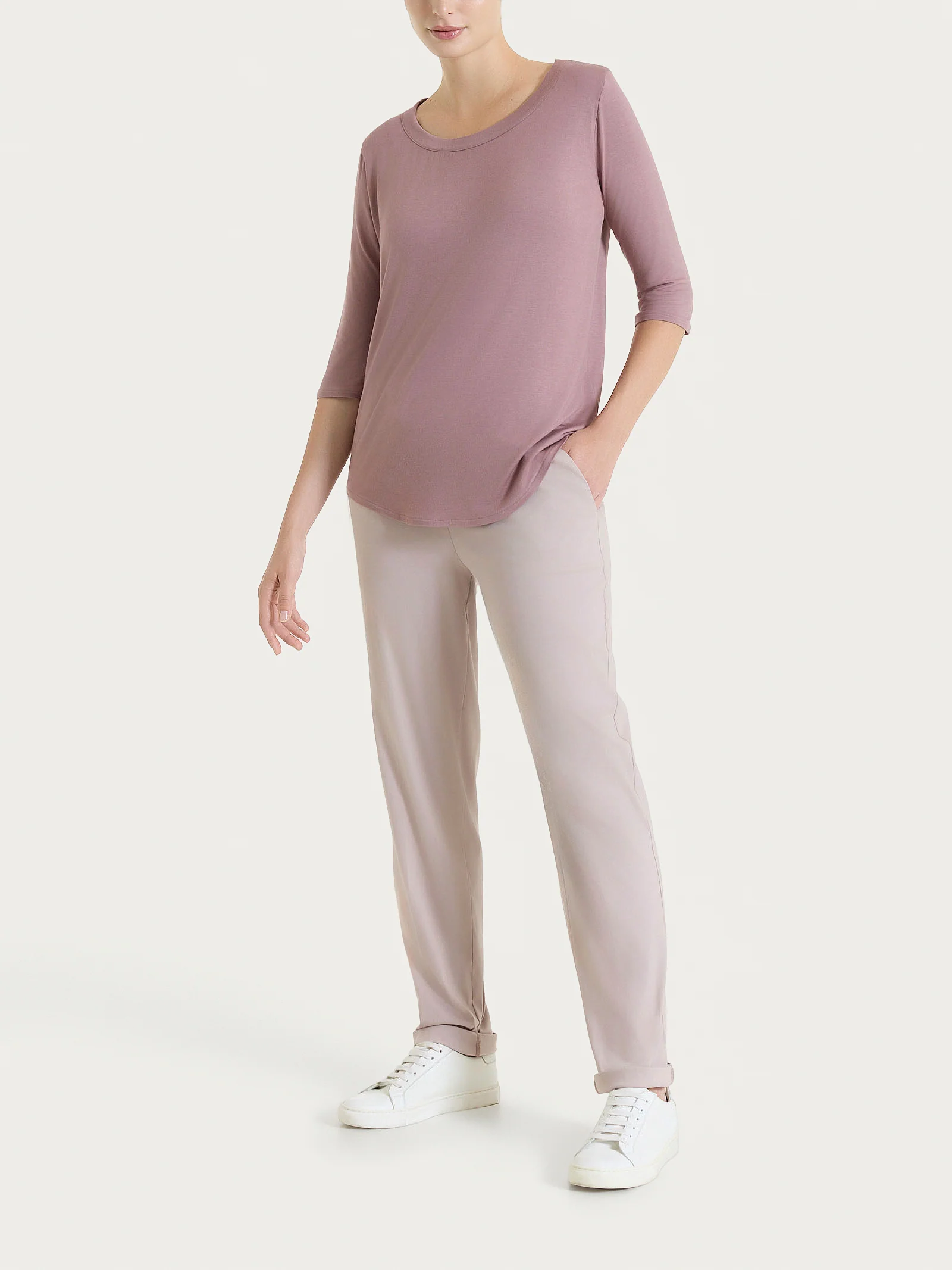 Pantalone jogger con tasche in Super Fresh - Sphinx - Image 6
