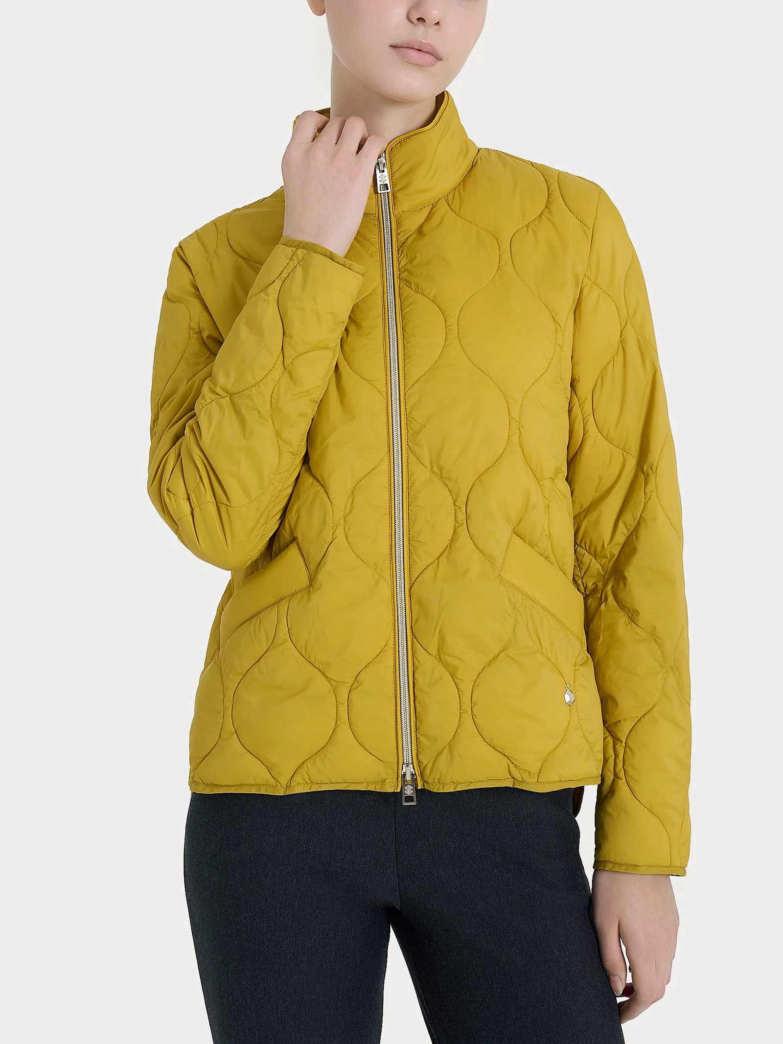 Piumino Onion Quilt con manica lunga - Oil Yellow