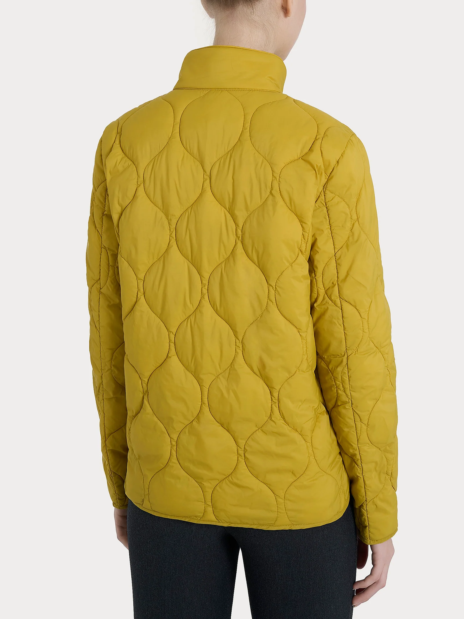Piumino Onion Quilt con manica lunga - Oil Yellow - Image 2