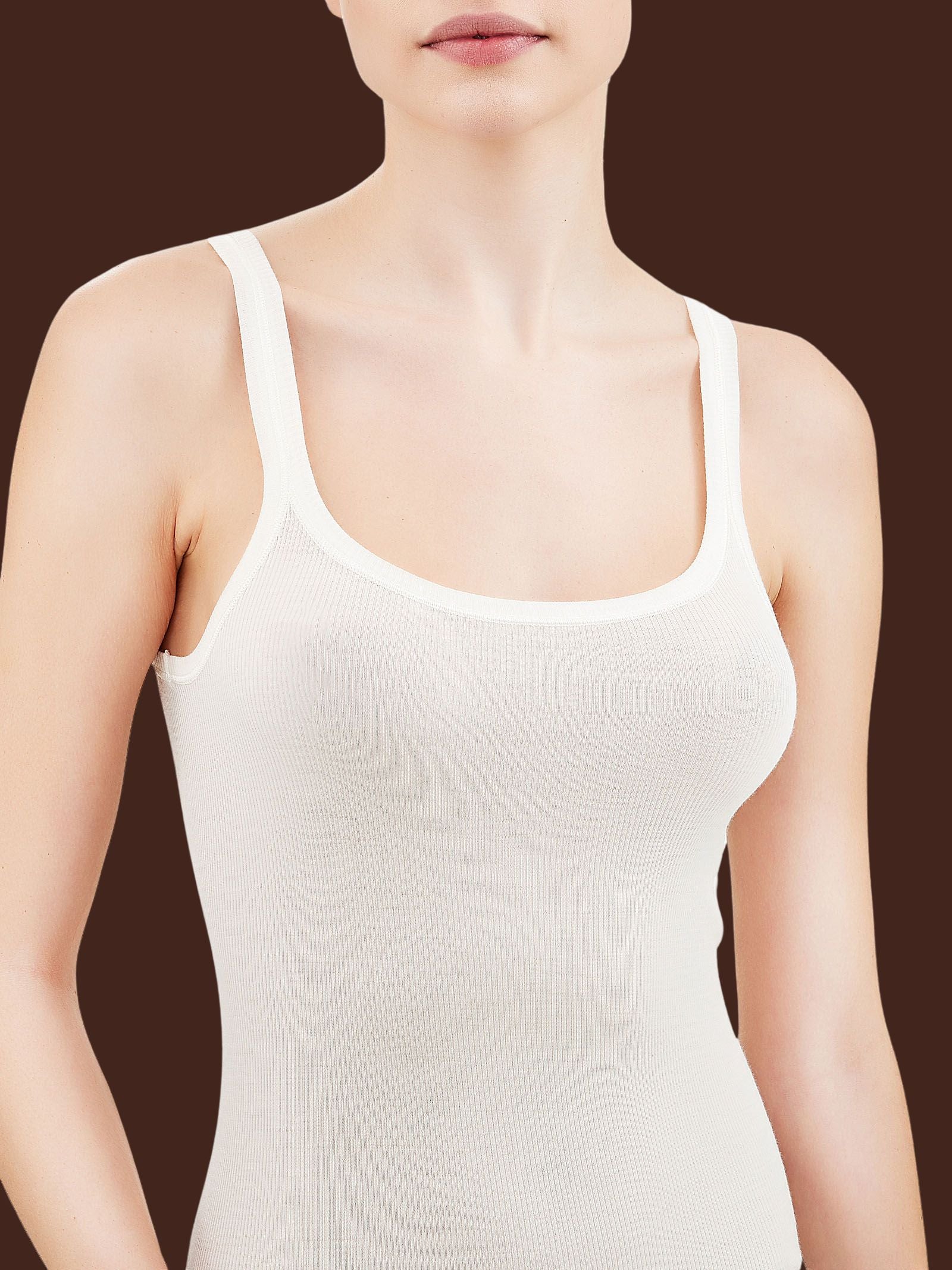 Wonderwool - Top in costina di lana ultrafine - Blu/Navy - Image 4